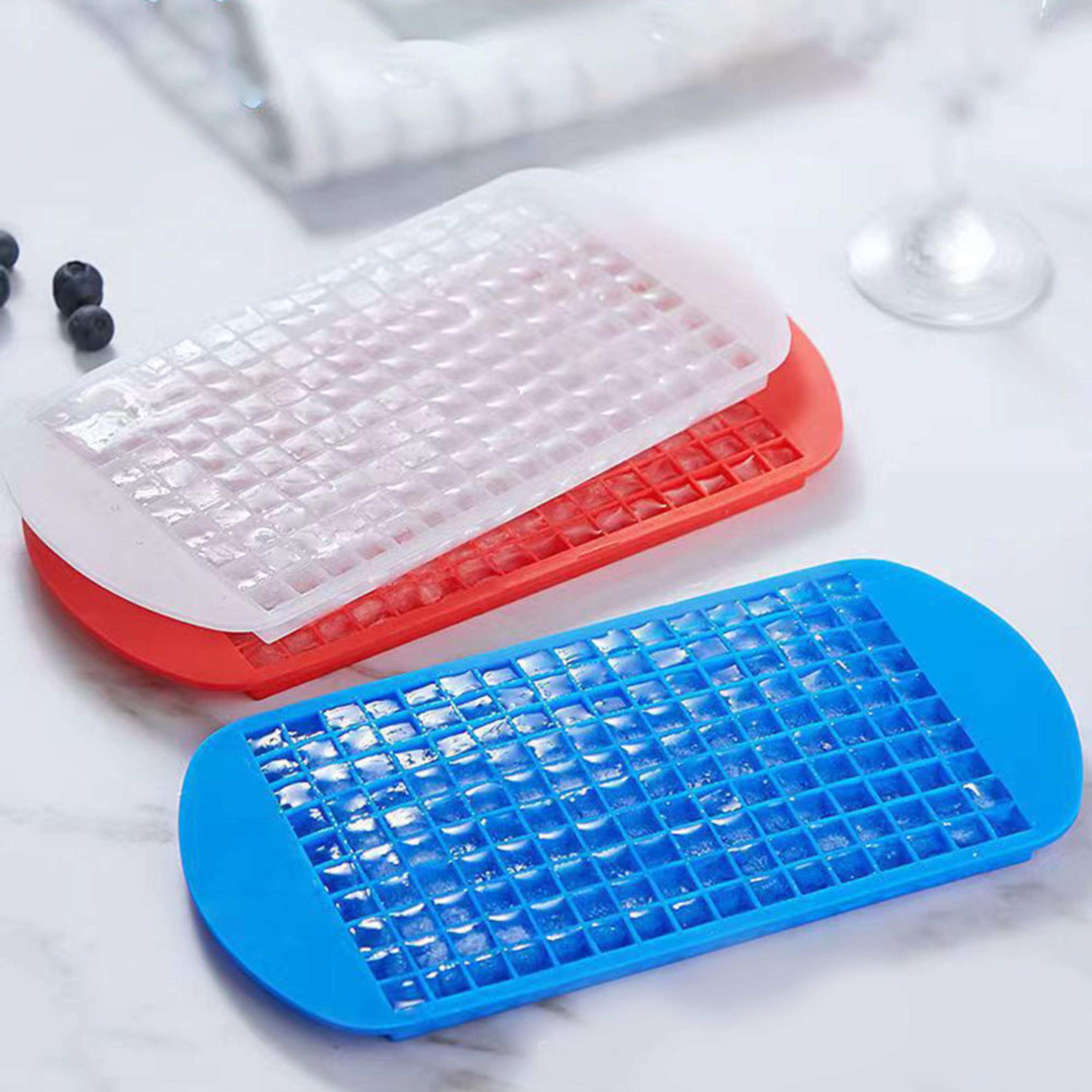 multi purpose silicone ice cube tray & baby food freezer tray