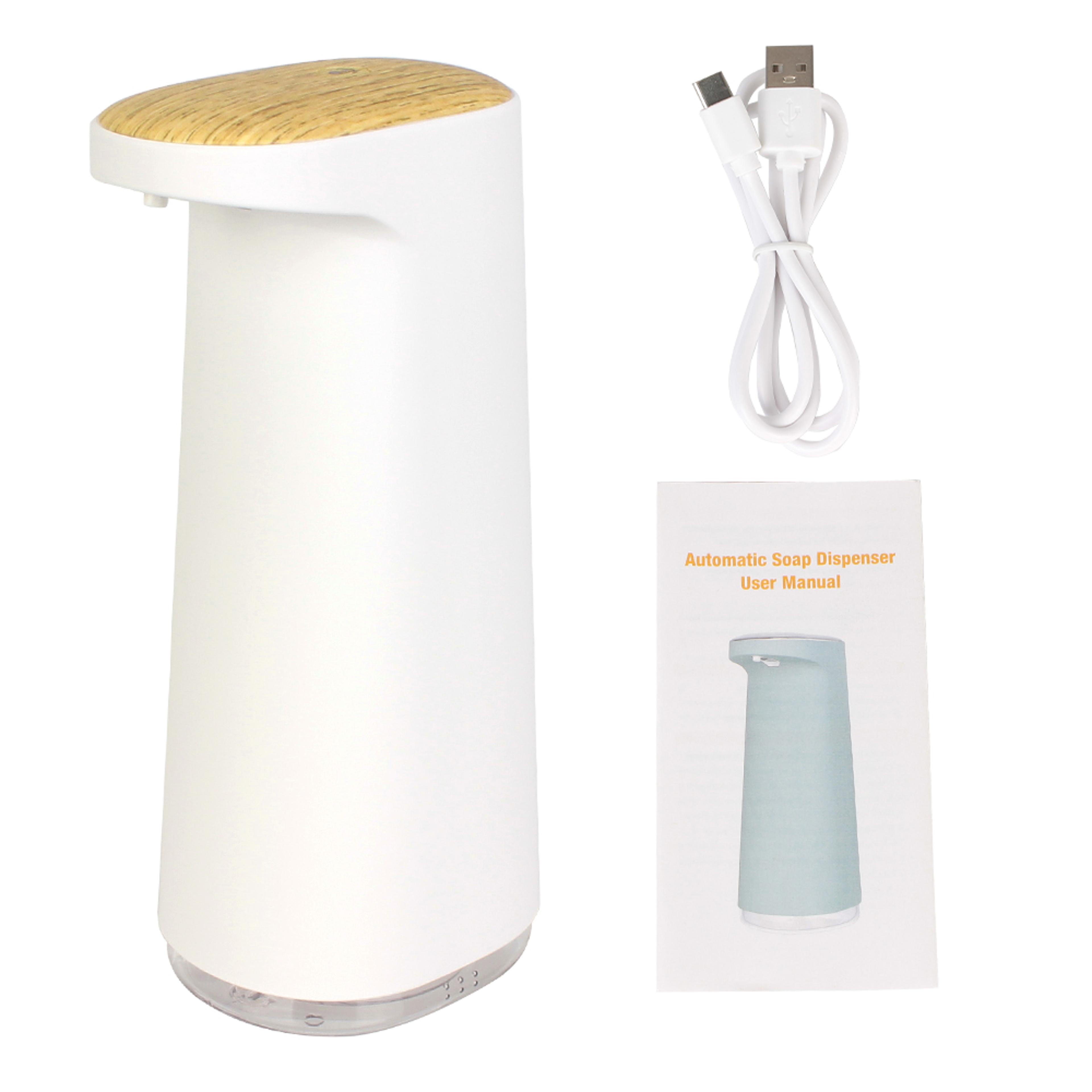 Touchless Automatic Foam Soap Dispenser USB Rechargeable Liquid Hand Washer 8