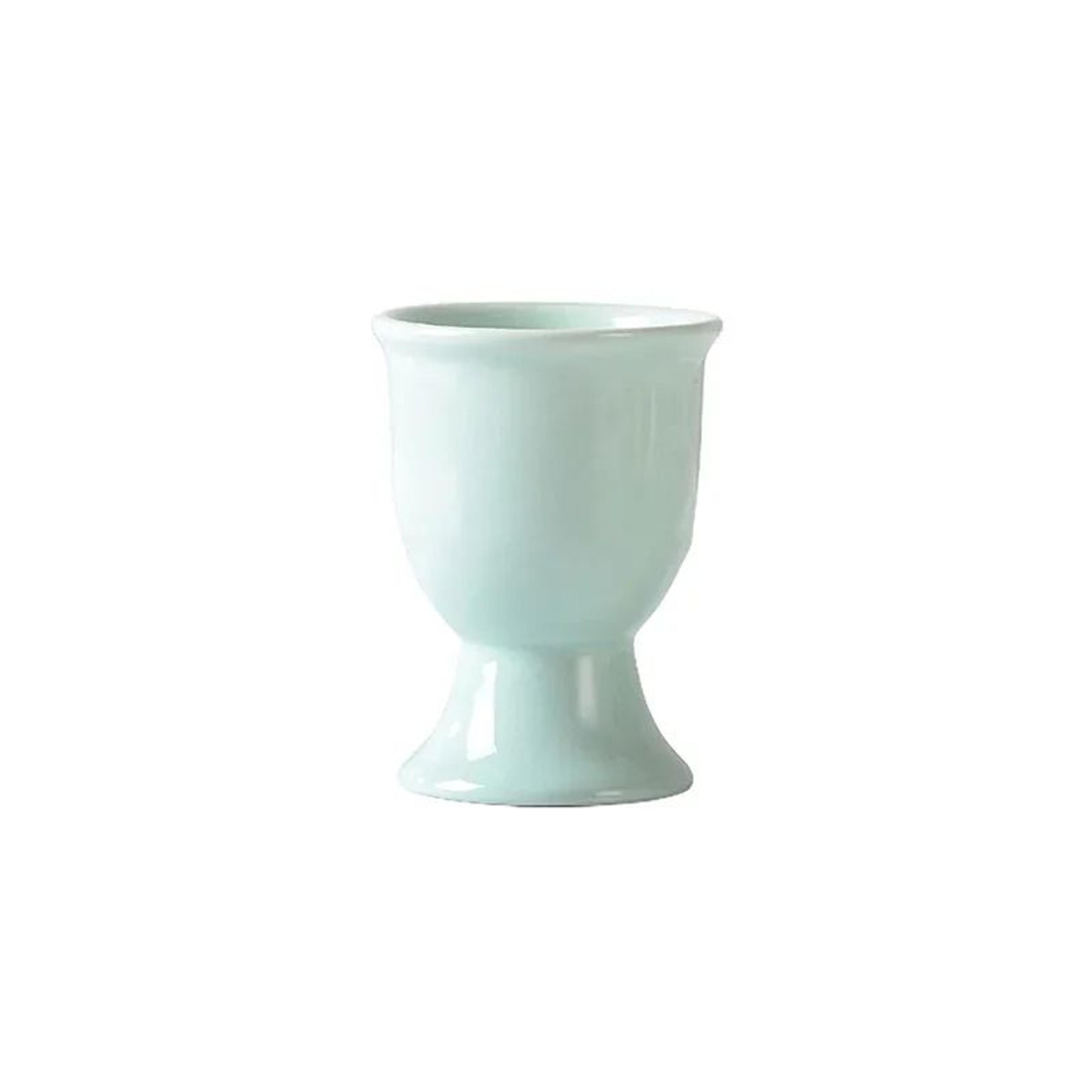Macaron Ceramic Egg Cup Holder For Breakfast And Elegant Egg Serving 8