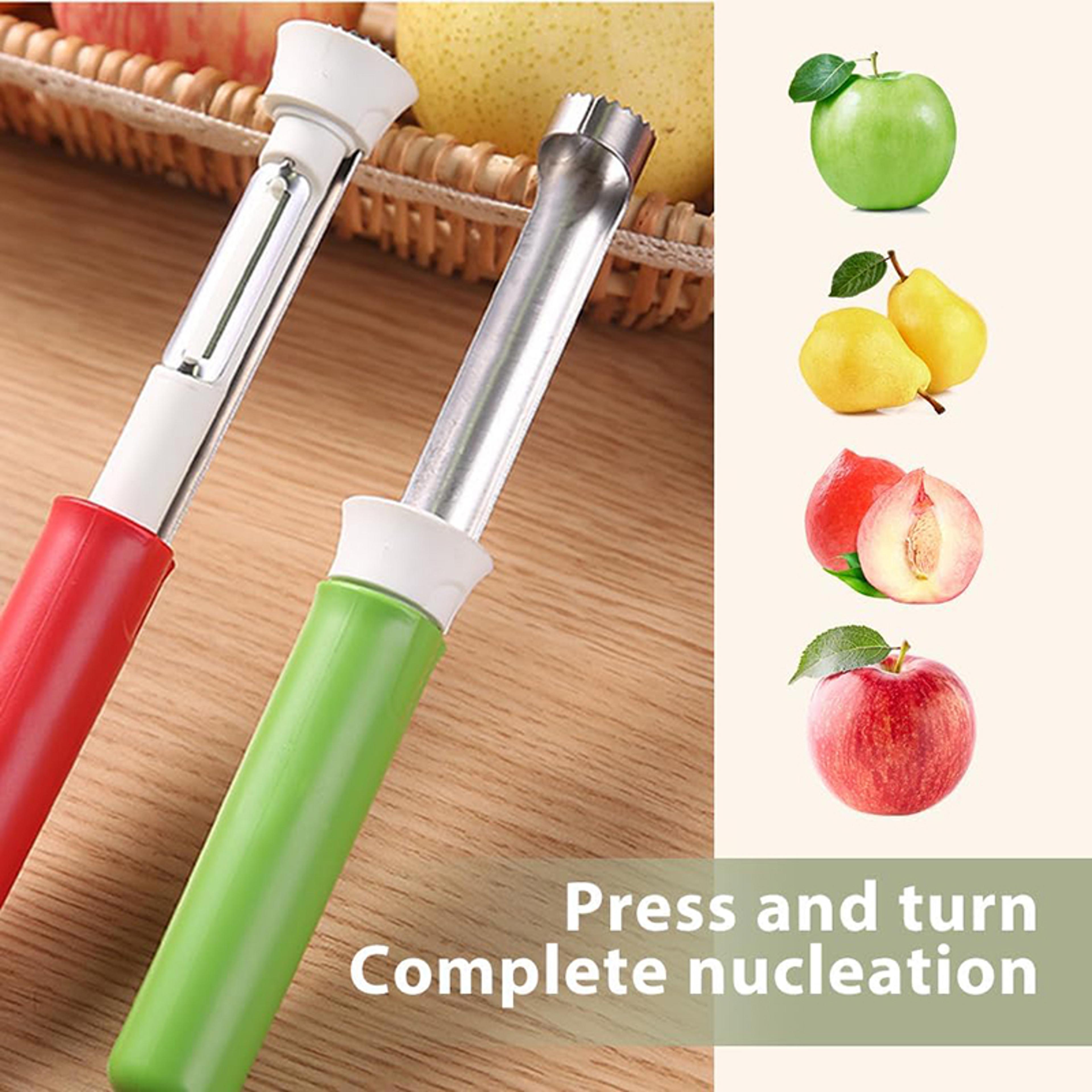 Apple Corer And Peeler Stainless Steel Fruit Peeler Tool 1