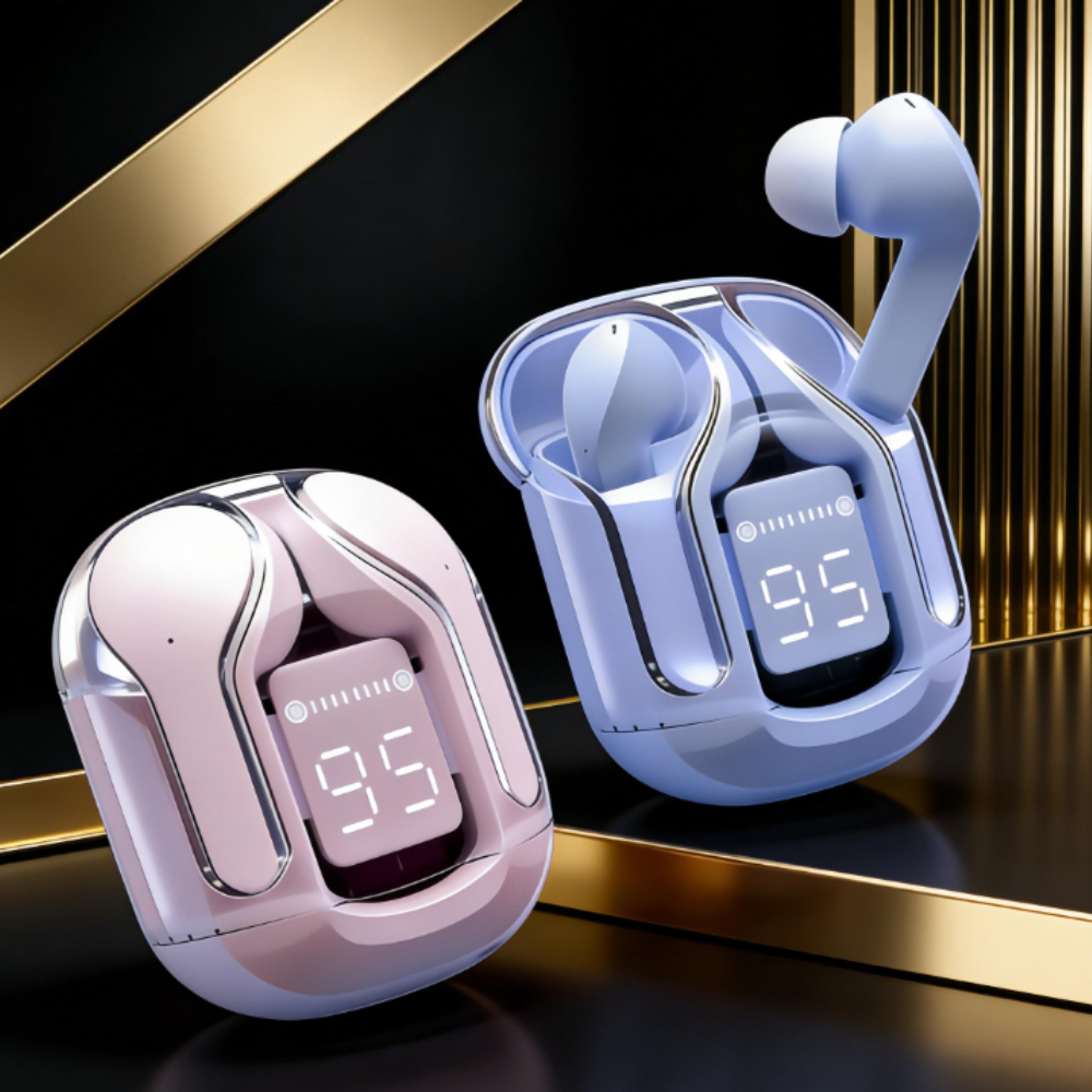 Mini Wireless Earbuds With LED Display Bluetooth Headphones 0