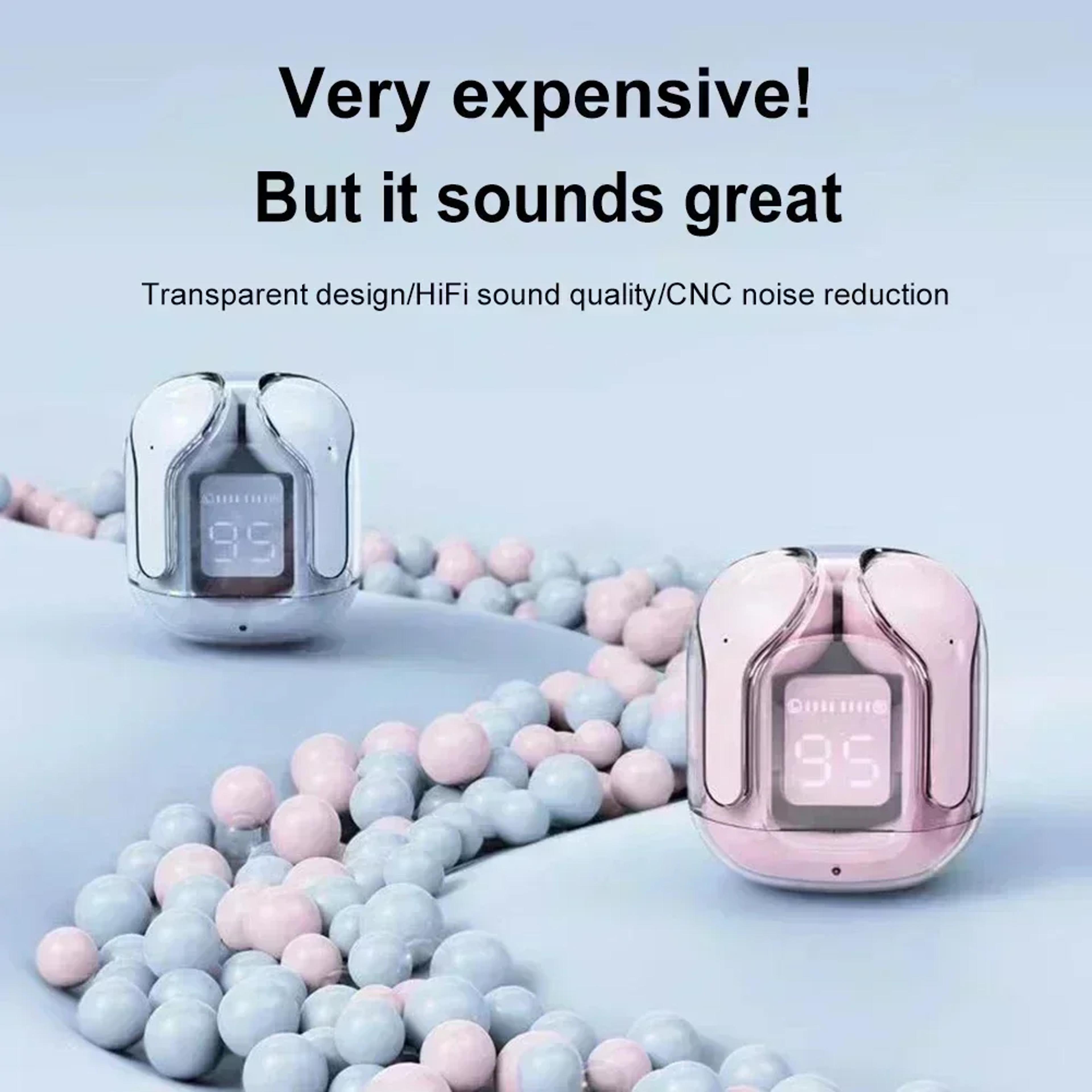 Mini Wireless Earbuds With LED Display Bluetooth Headphones 1