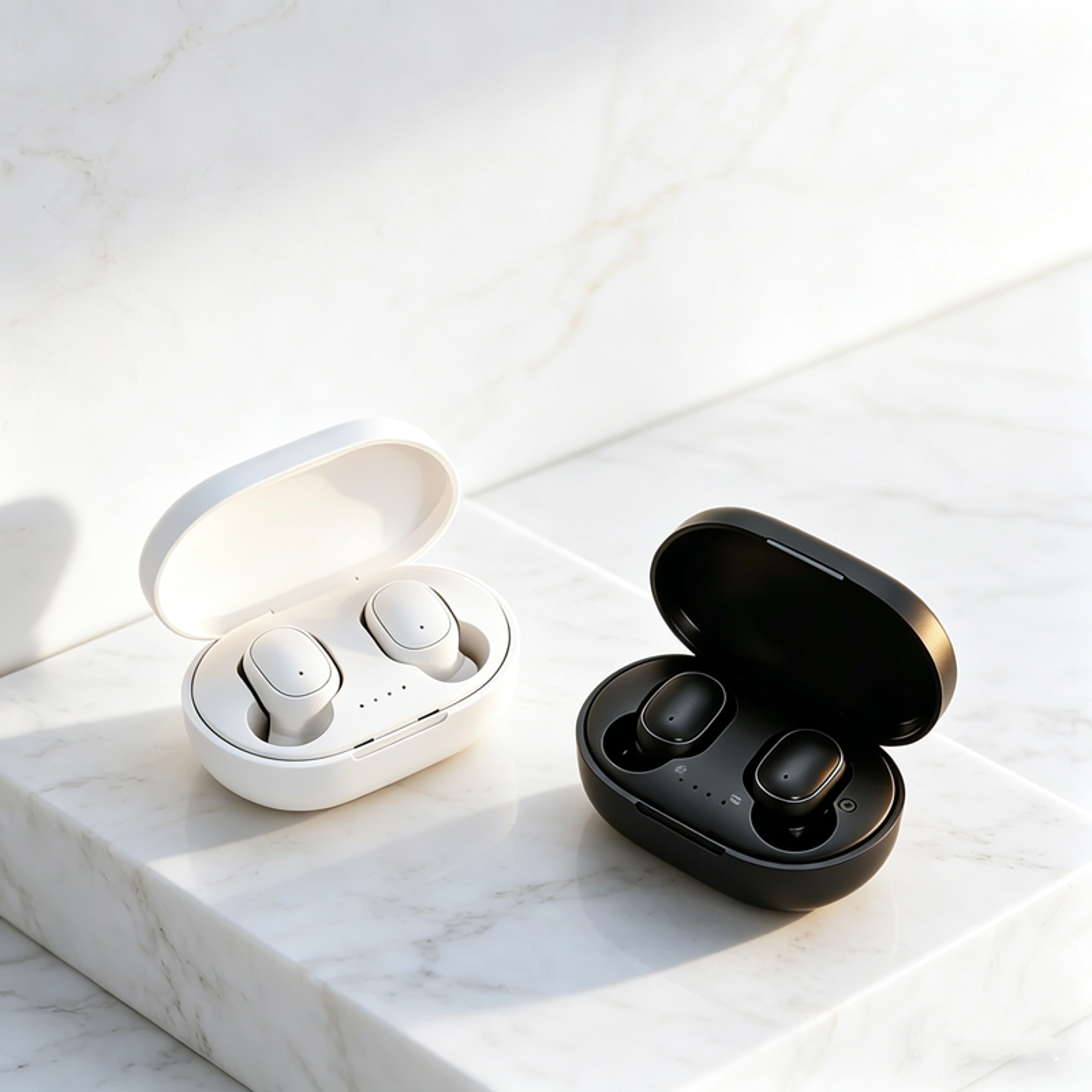 wireless bluetooth earbuds with mic noise cancelling earphones & bluetooth headset with mic