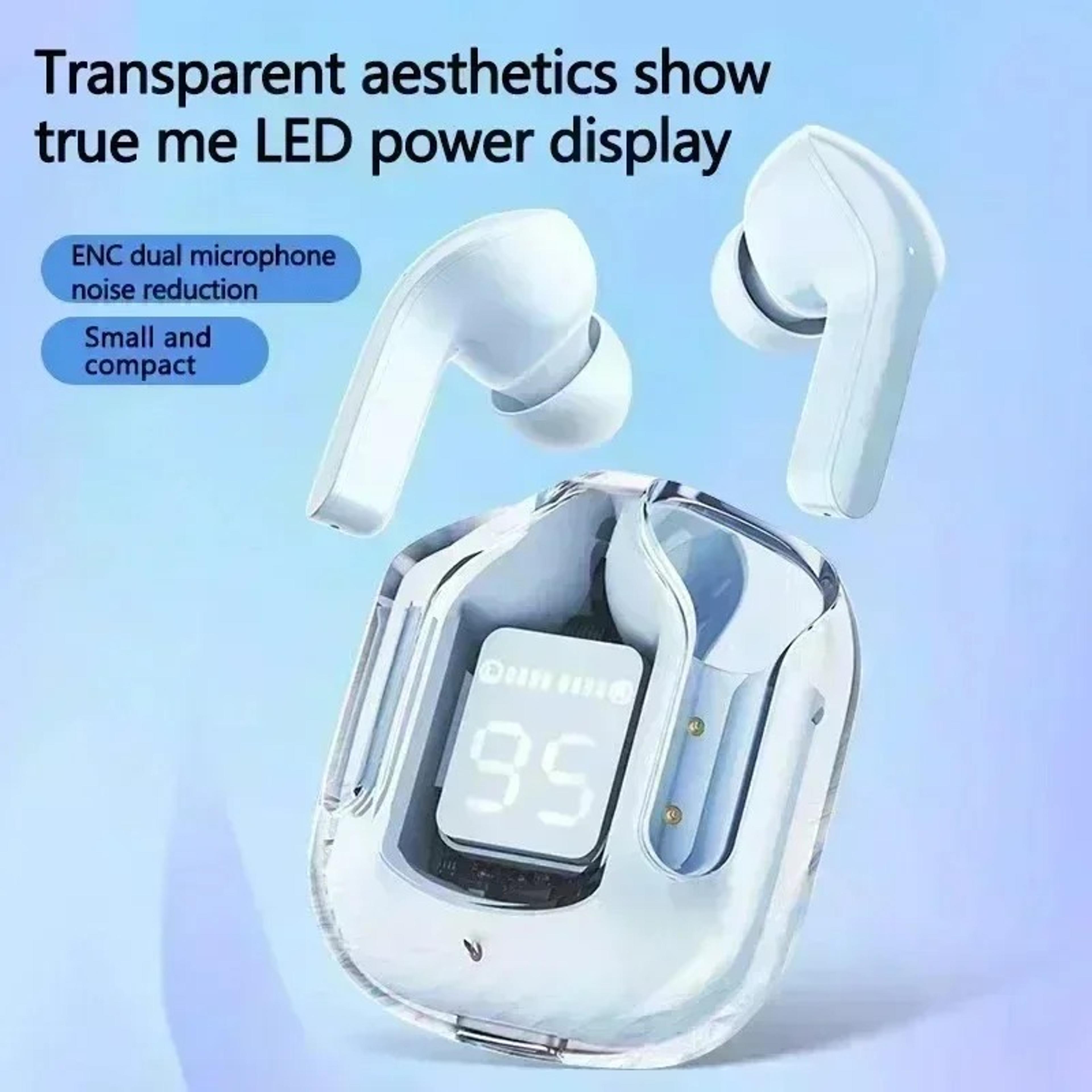 Transparent HiFi Bluetooth Earbuds For Smartphones 4