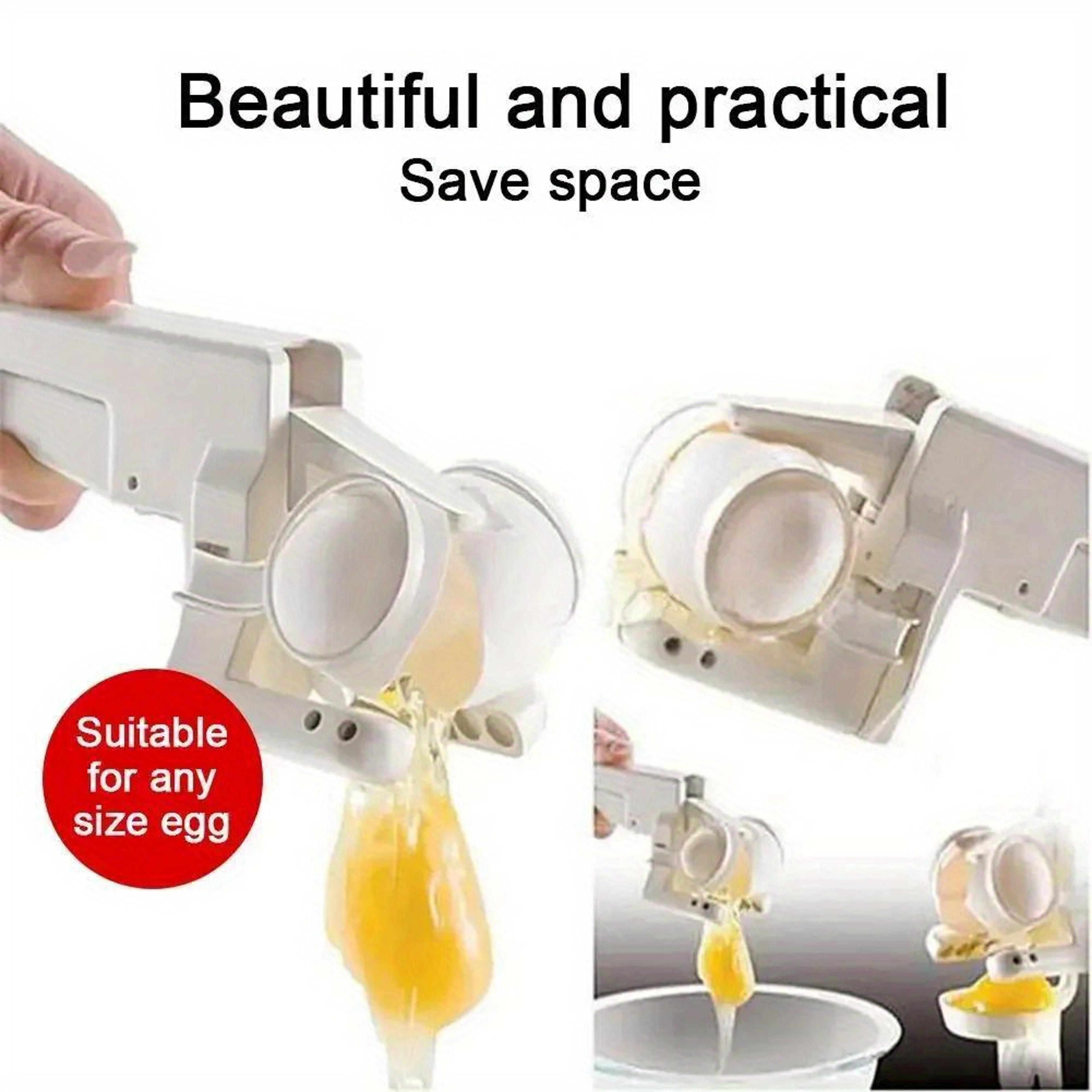 Heavy Duty Egg Cracker  Shell Separator With Ergonomic Handle 3