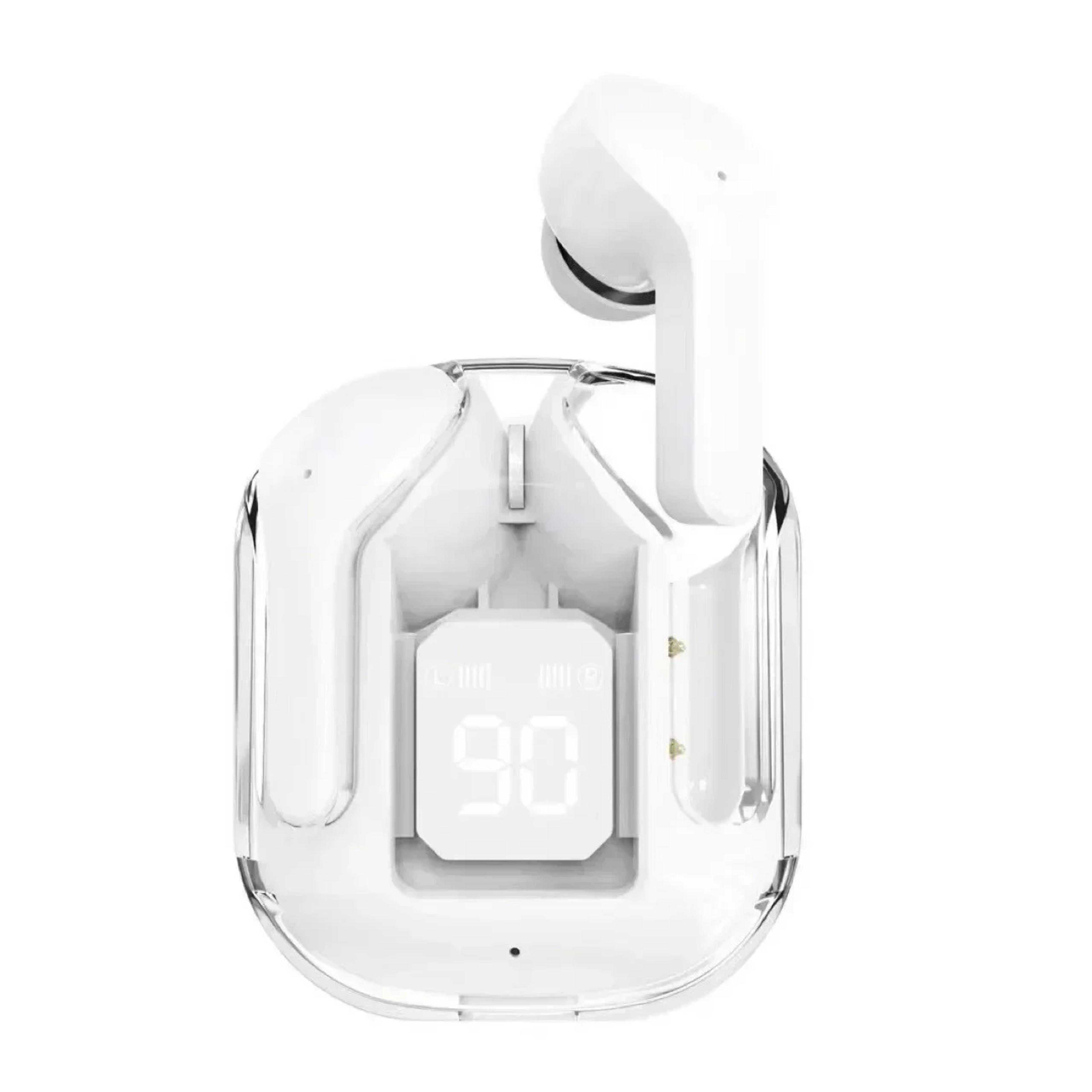 Transparent Wireless Earbuds Hi Fi Stereo Bluetooth Headphones With ENC 7