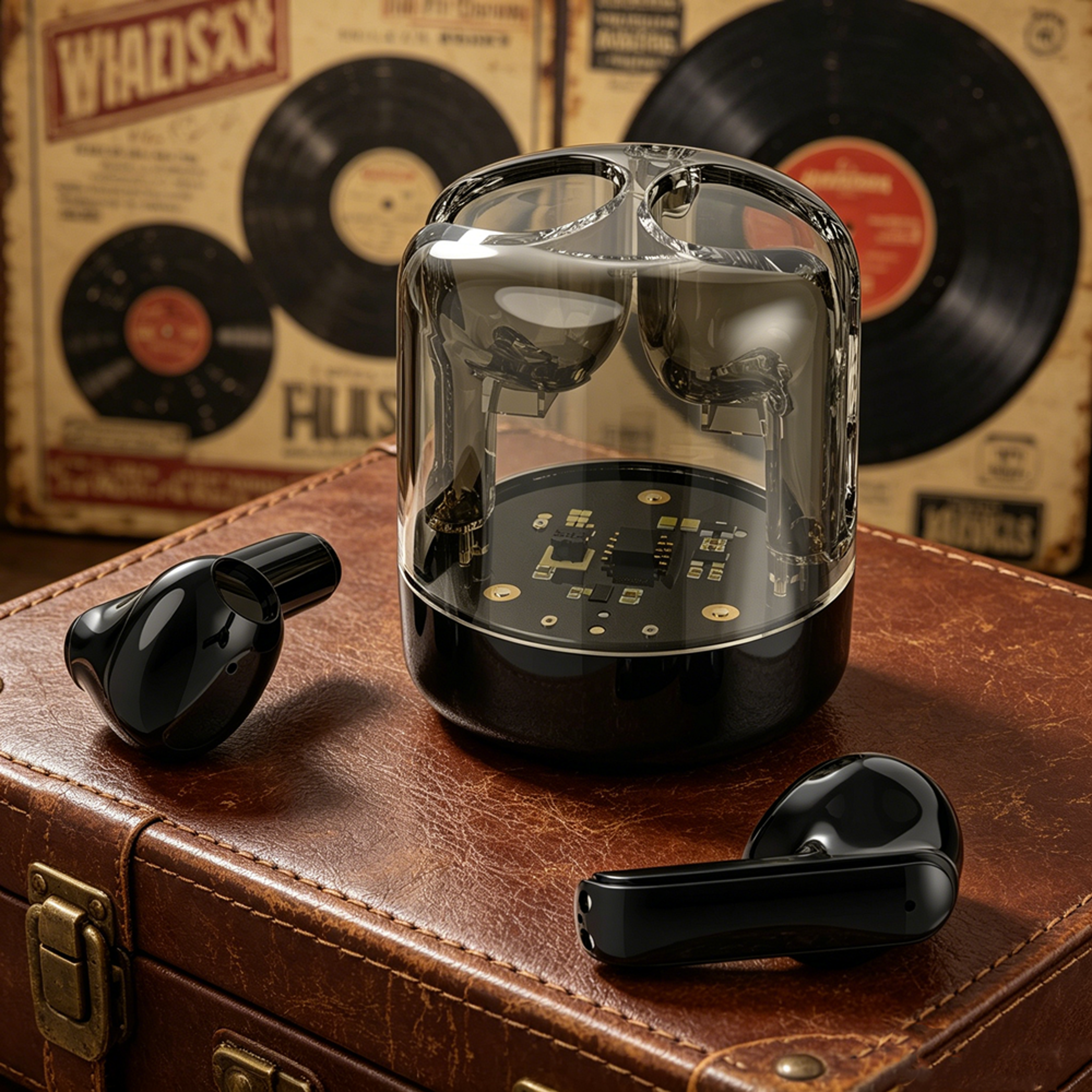 waterproof tws wireless bluetooth earbuds with noise cancelling bass sound