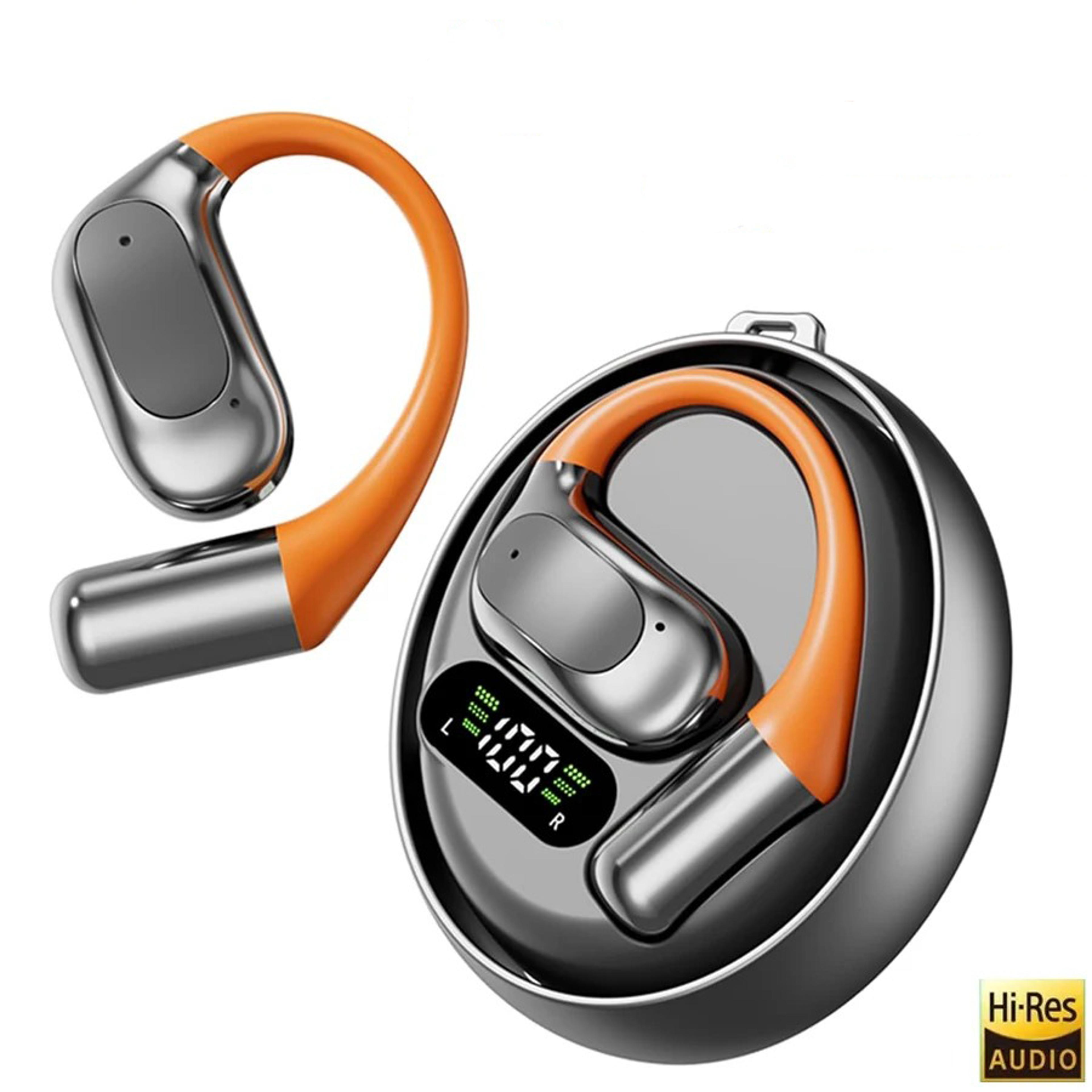 pulsesonic tws wireless earbuds: stereo noise cancelling bluetooth headphones with microphone for running