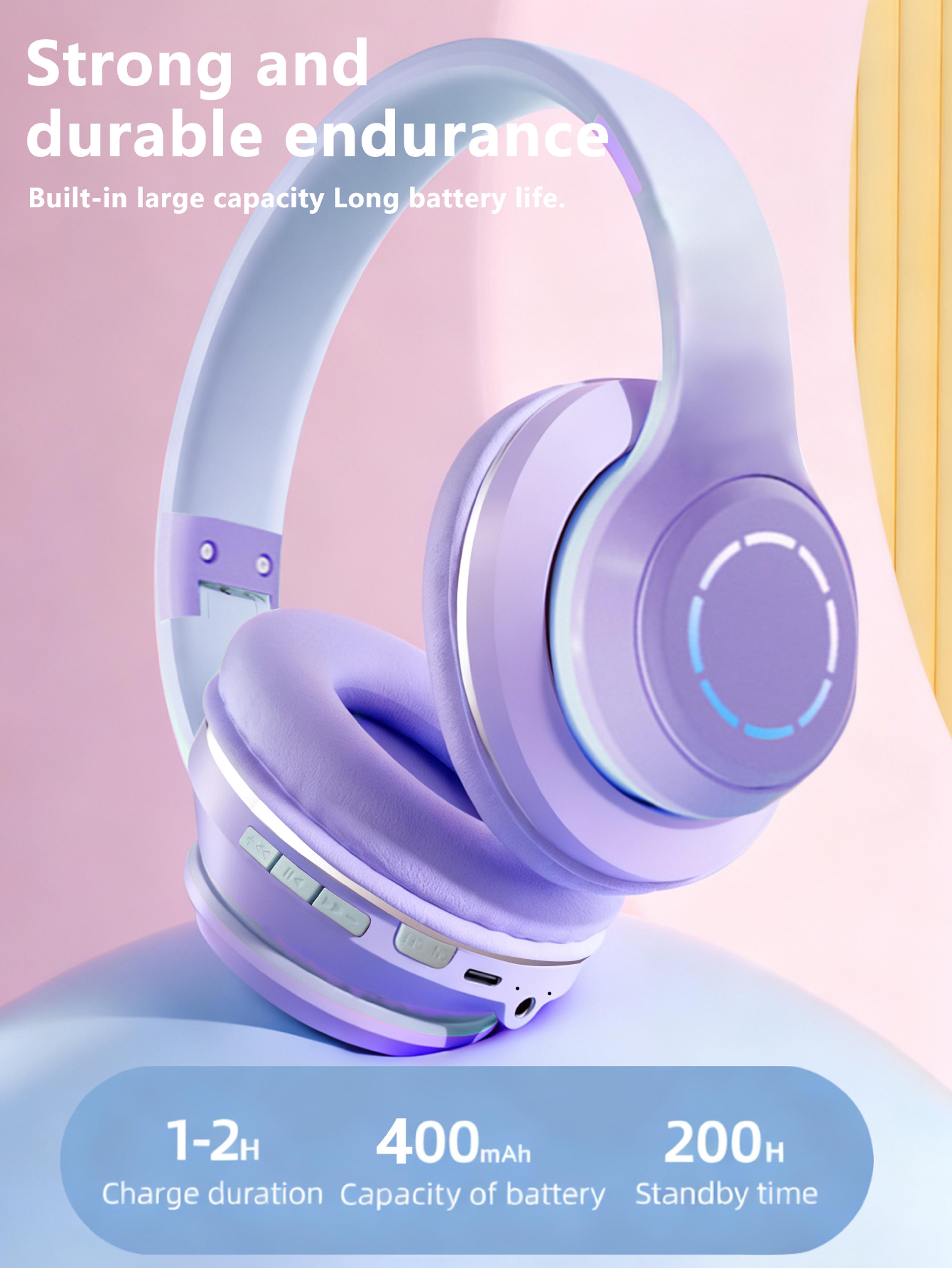 Luminous Gradient Wireless Gaming Headset With Noise Reduction 3