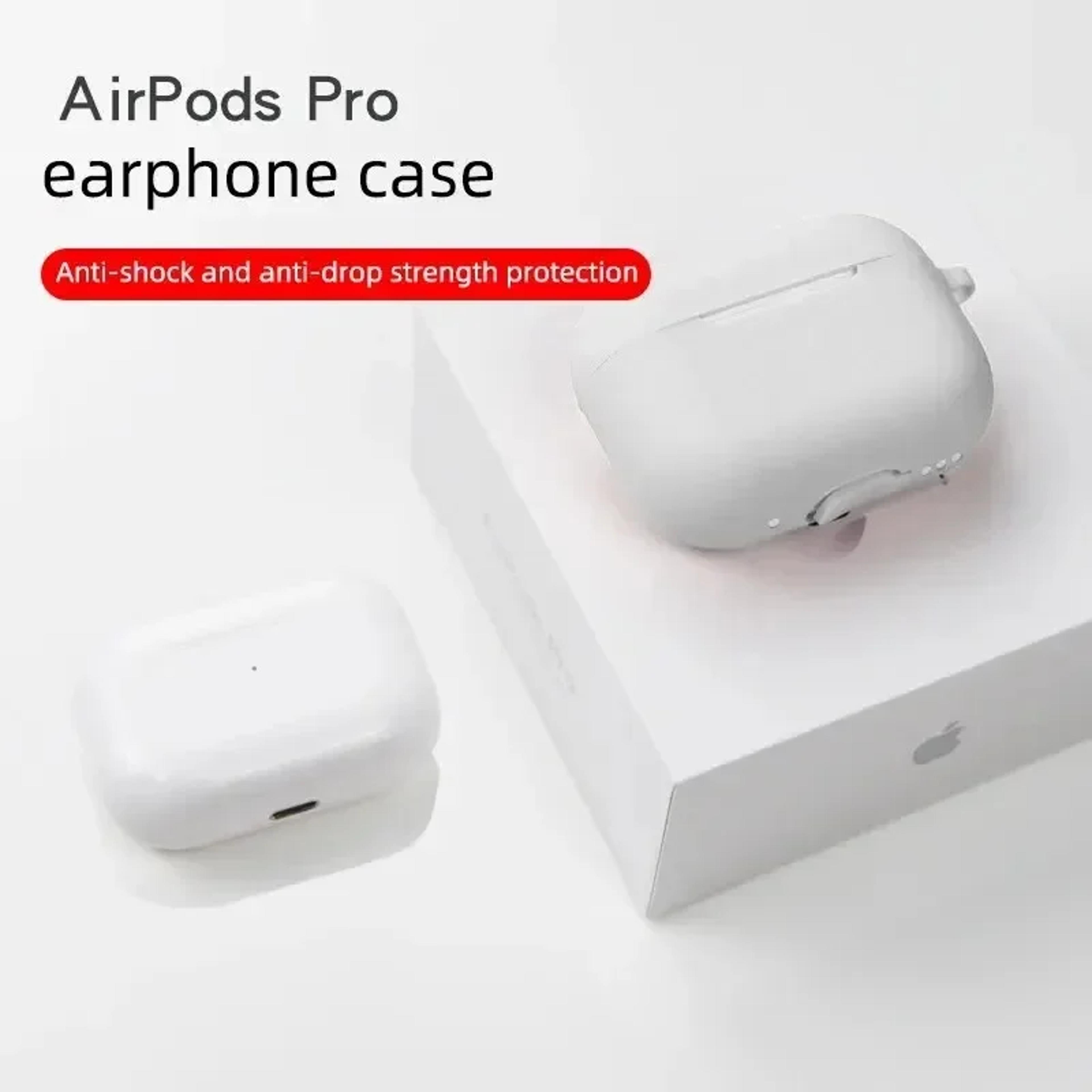 Premium Silicone Protective Cover For AirPods Pro Case Durable Soft Touch AirPods Pro Accessories 4