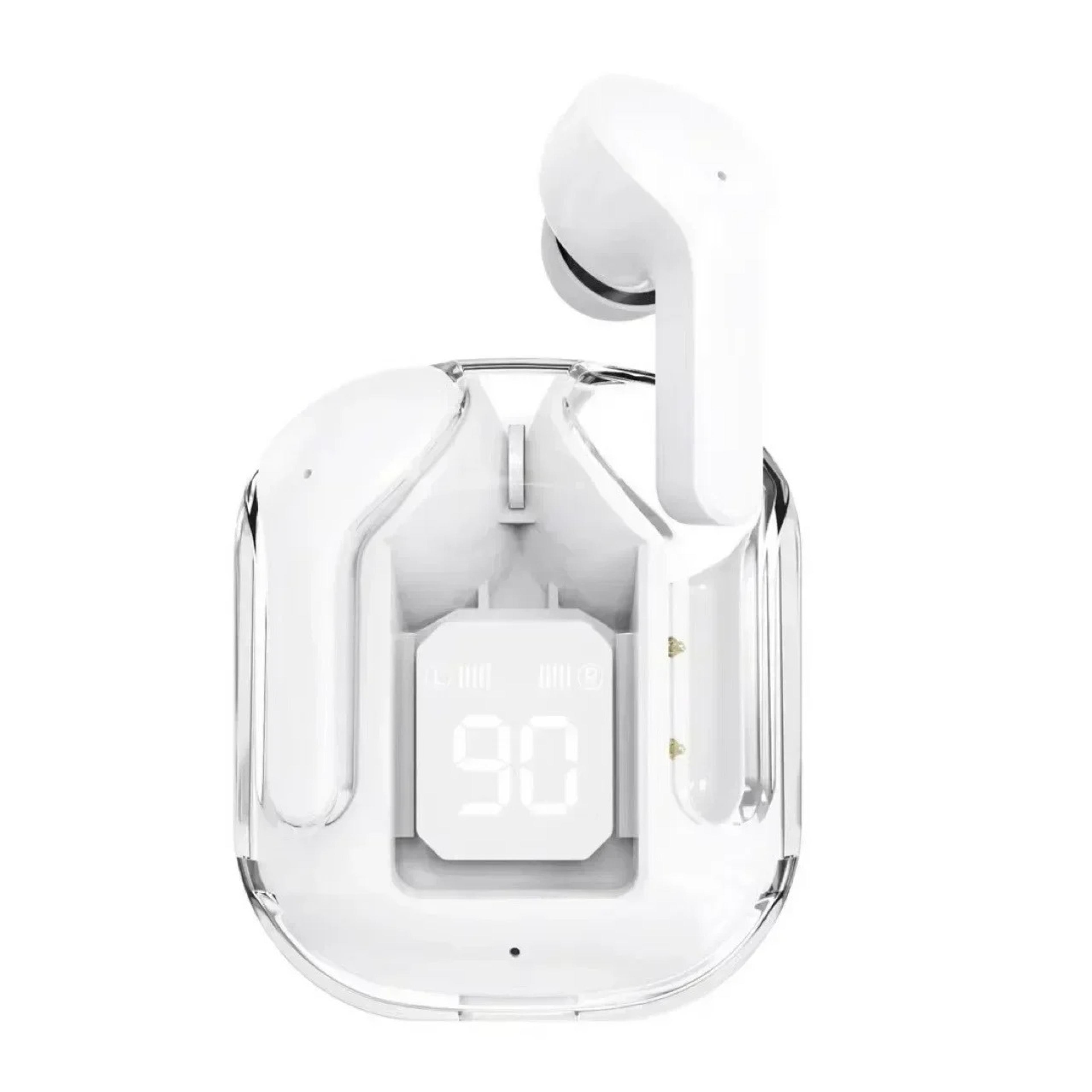 Transparent Wireless Bluetooth Earbuds With LED Power Display 8