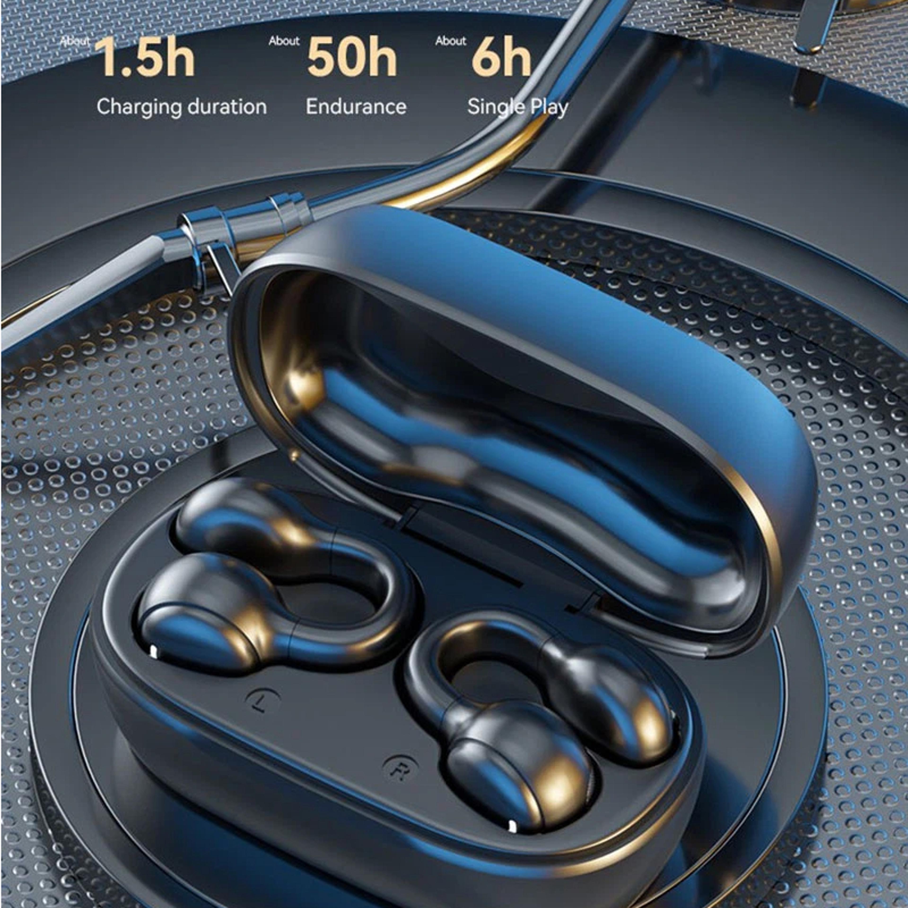 Premium Wireless Bluetooth Earbuds With Noise Cancellation  Mic 1