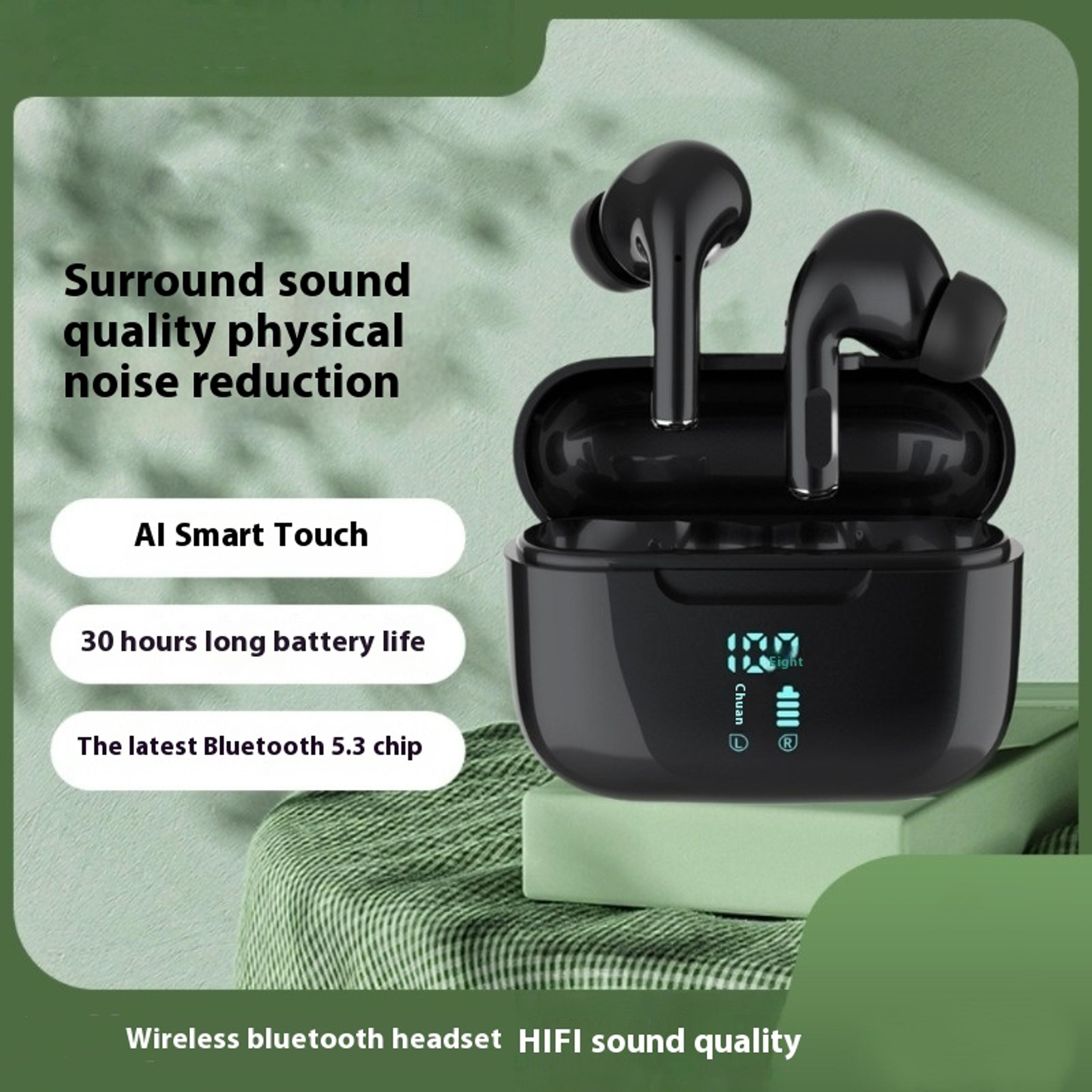 Wireless Bluetooth Earbuds With ENC Noise Reduction And Power Display 0