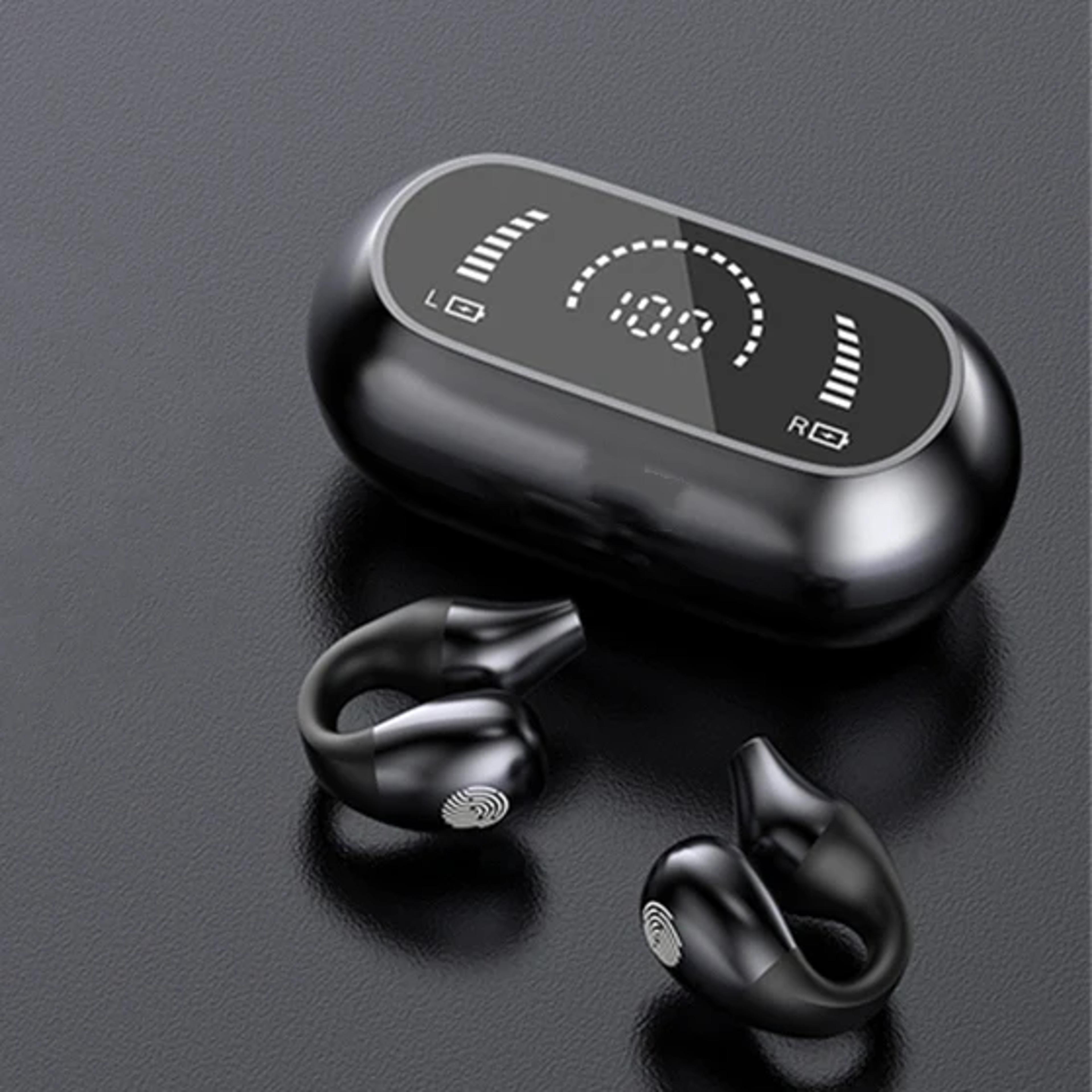 Premium Wireless Bluetooth Earbuds With LED Power Display  Mic Sport Earphones 5