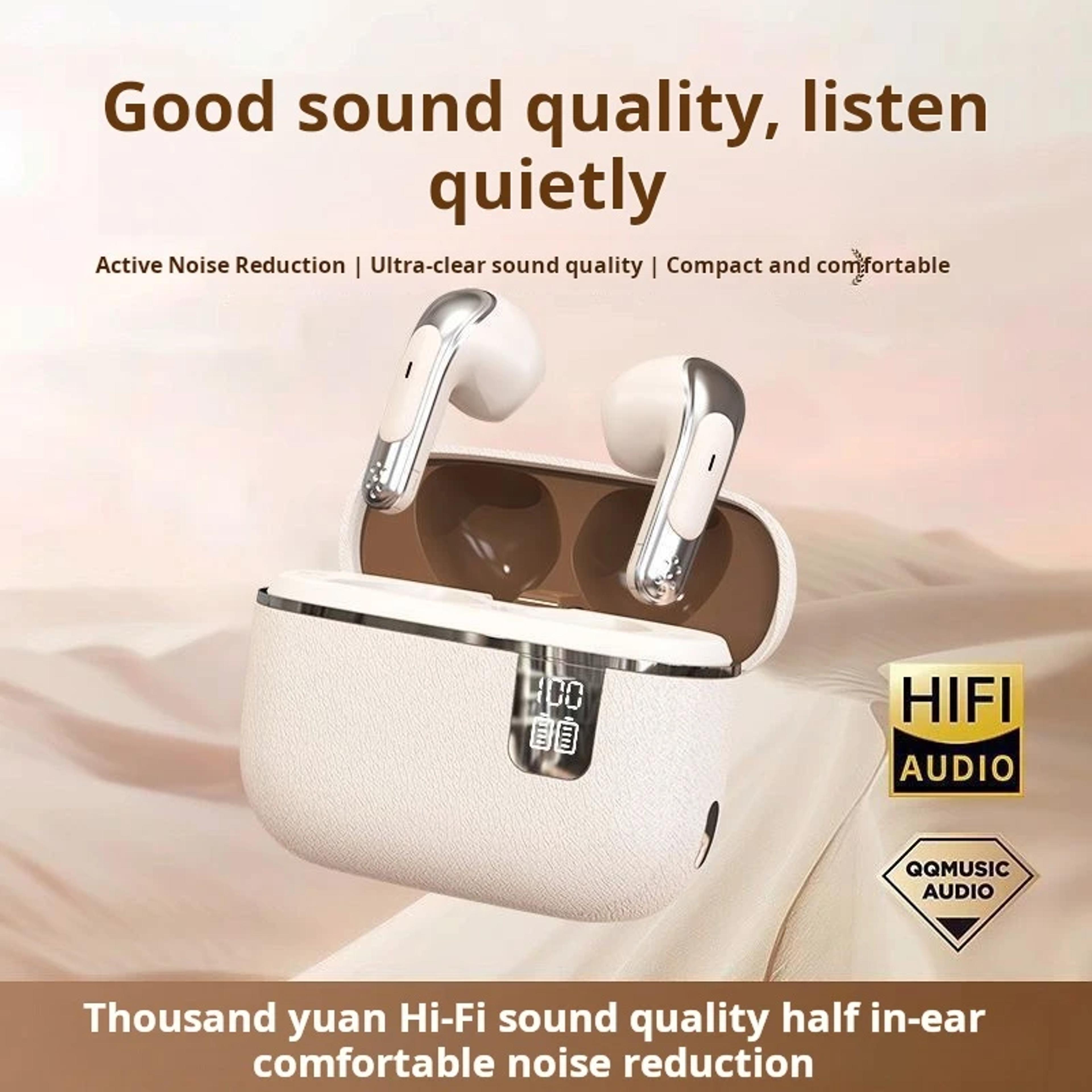 Premium HIFI True Wireless Earbuds With LED Display 0