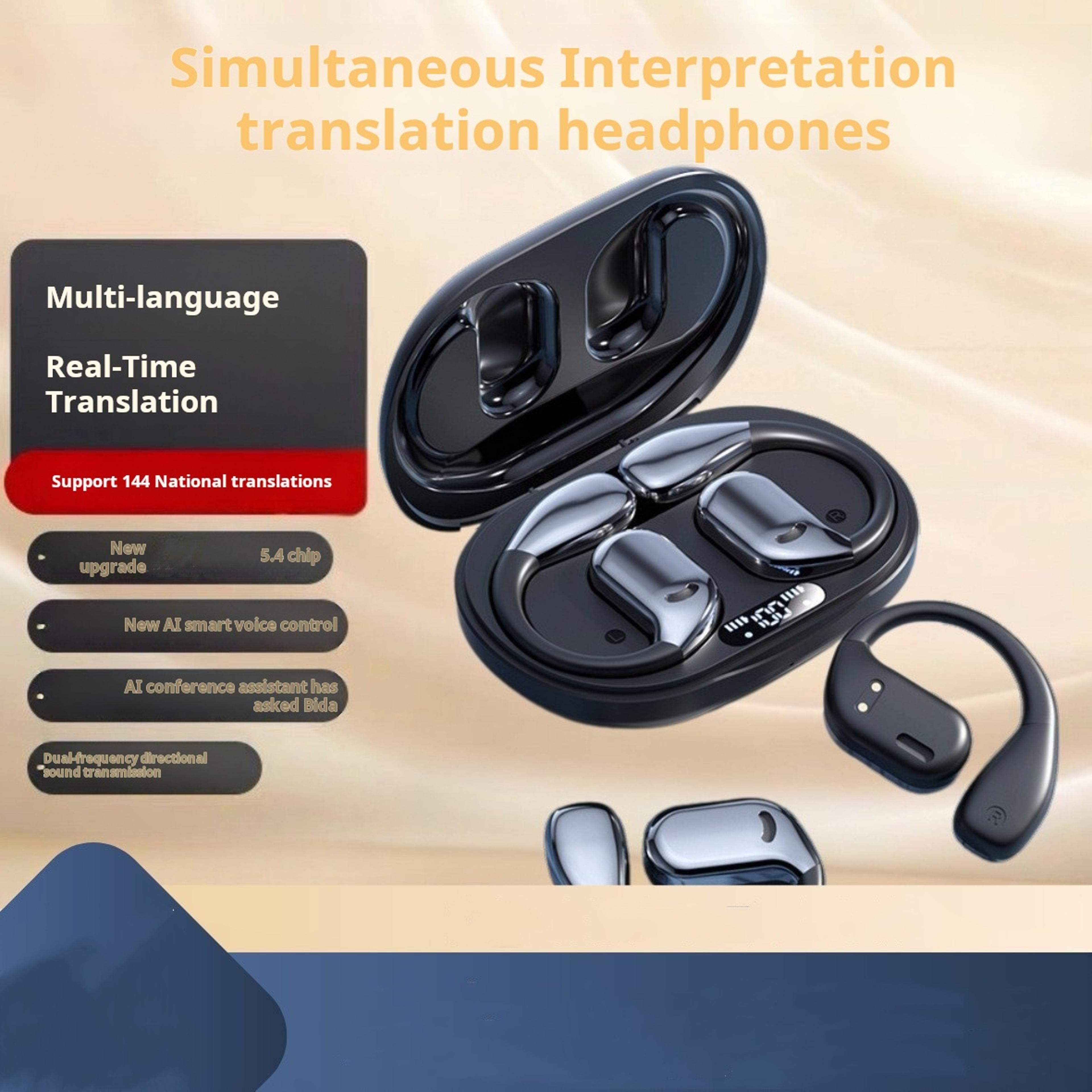Wireless Ear Clip Earbuds Bluetooth Headset With Noise Reduction For HD Calls 0