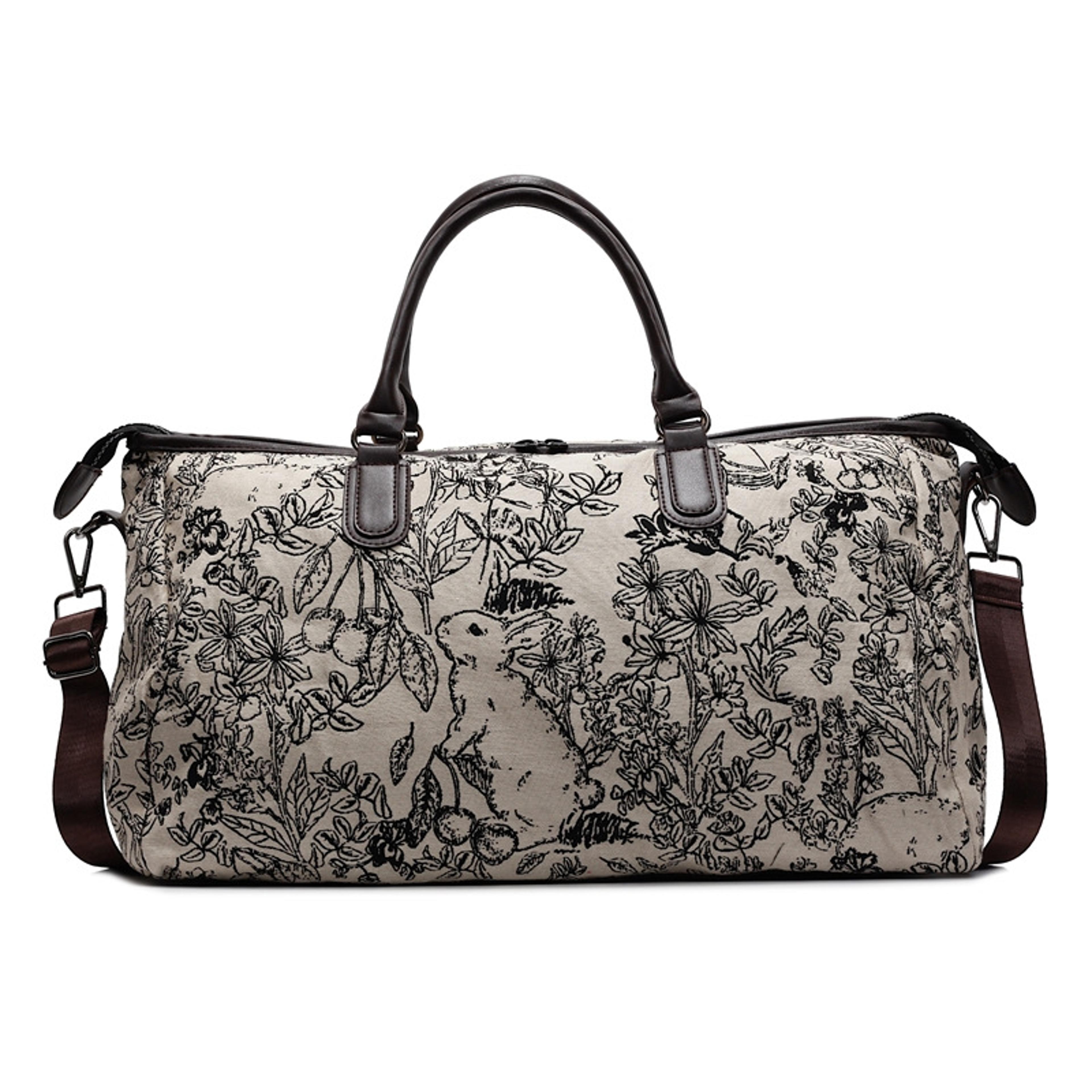 Retro Chic Summer Womens Large Capacity Tote Bag Shoulder Handbag 5