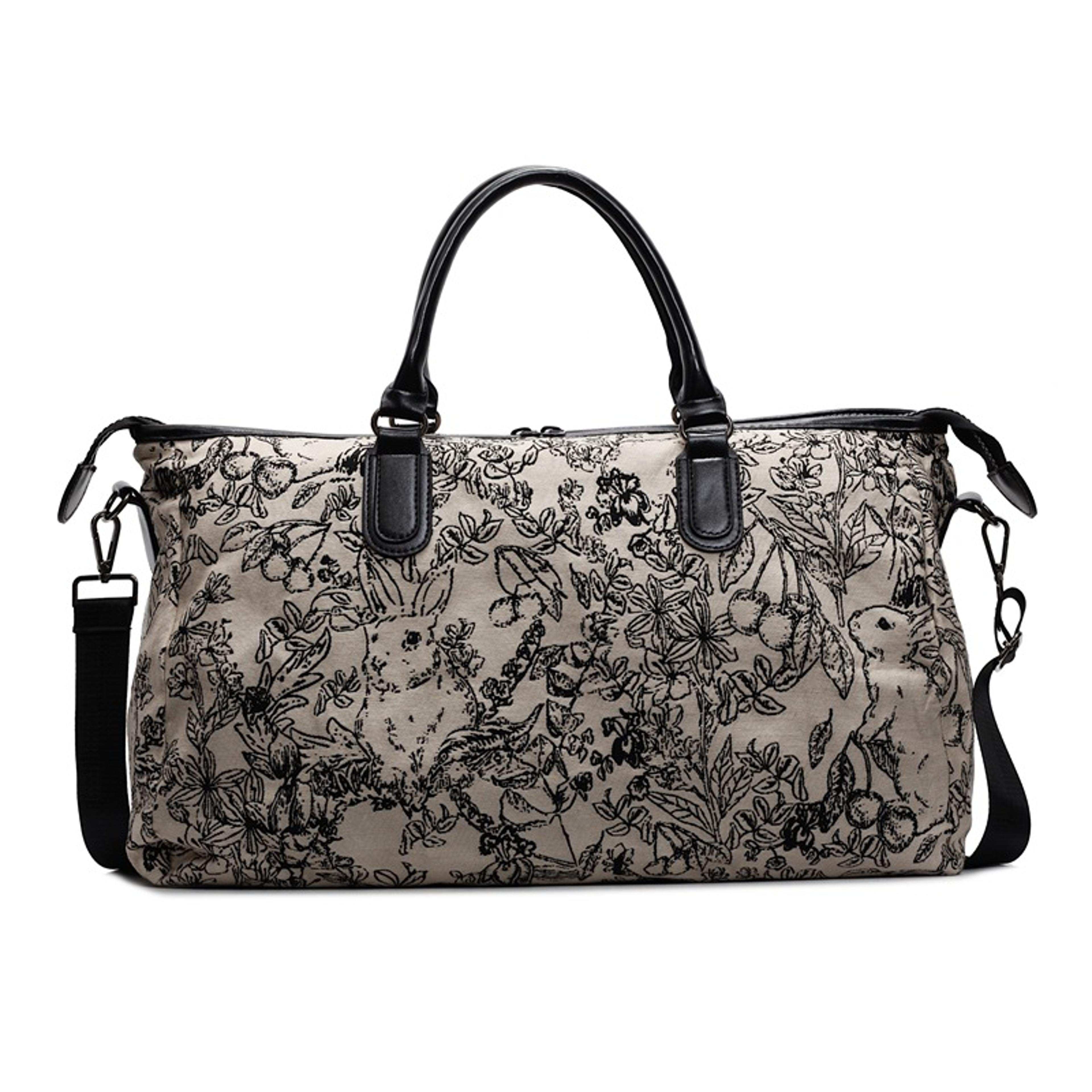 Retro Chic Summer Womens Large Capacity Tote Bag Shoulder Handbag 6