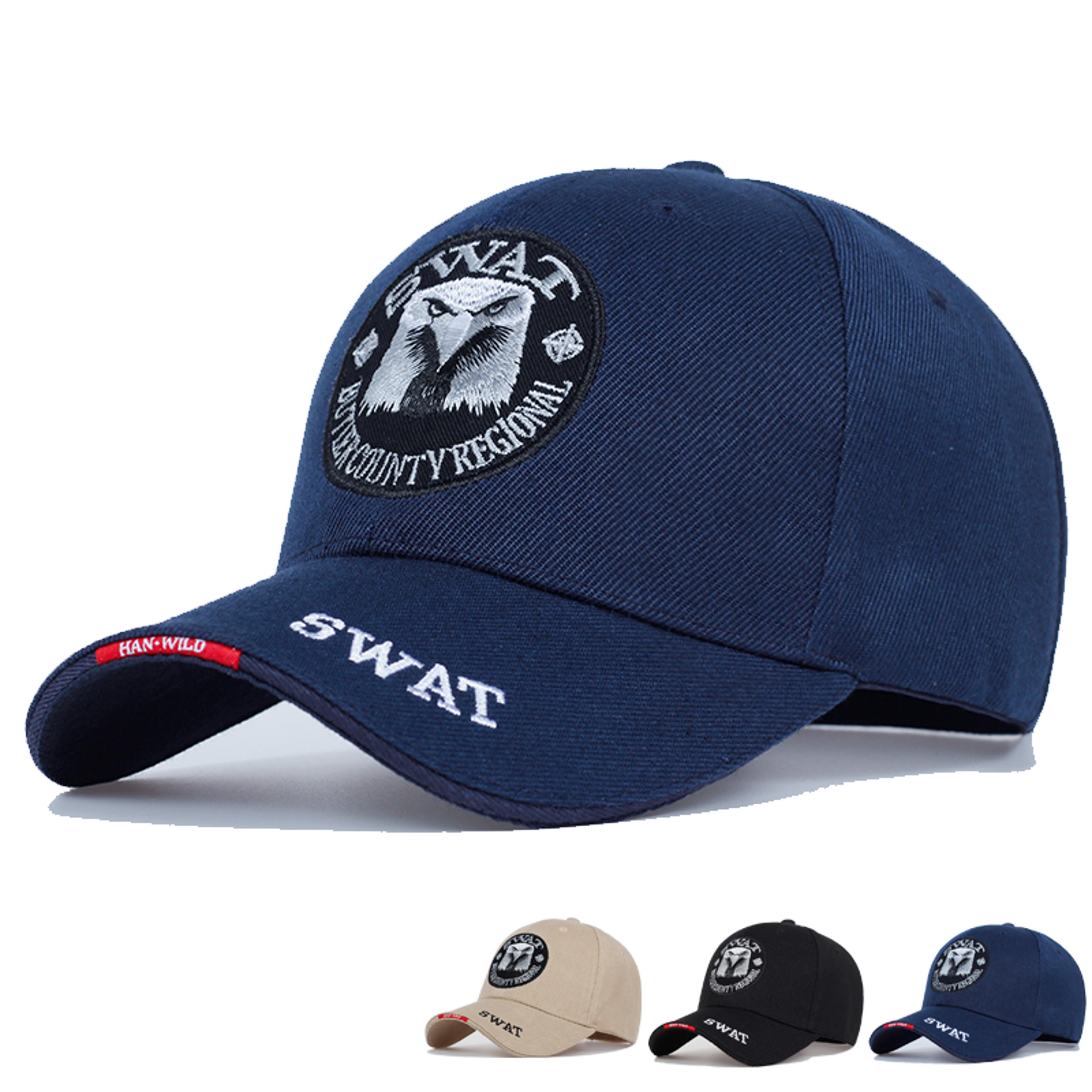 Premium Embroidered Eagle Baseball Cap Adjustable Tactical Snapback Hat 0