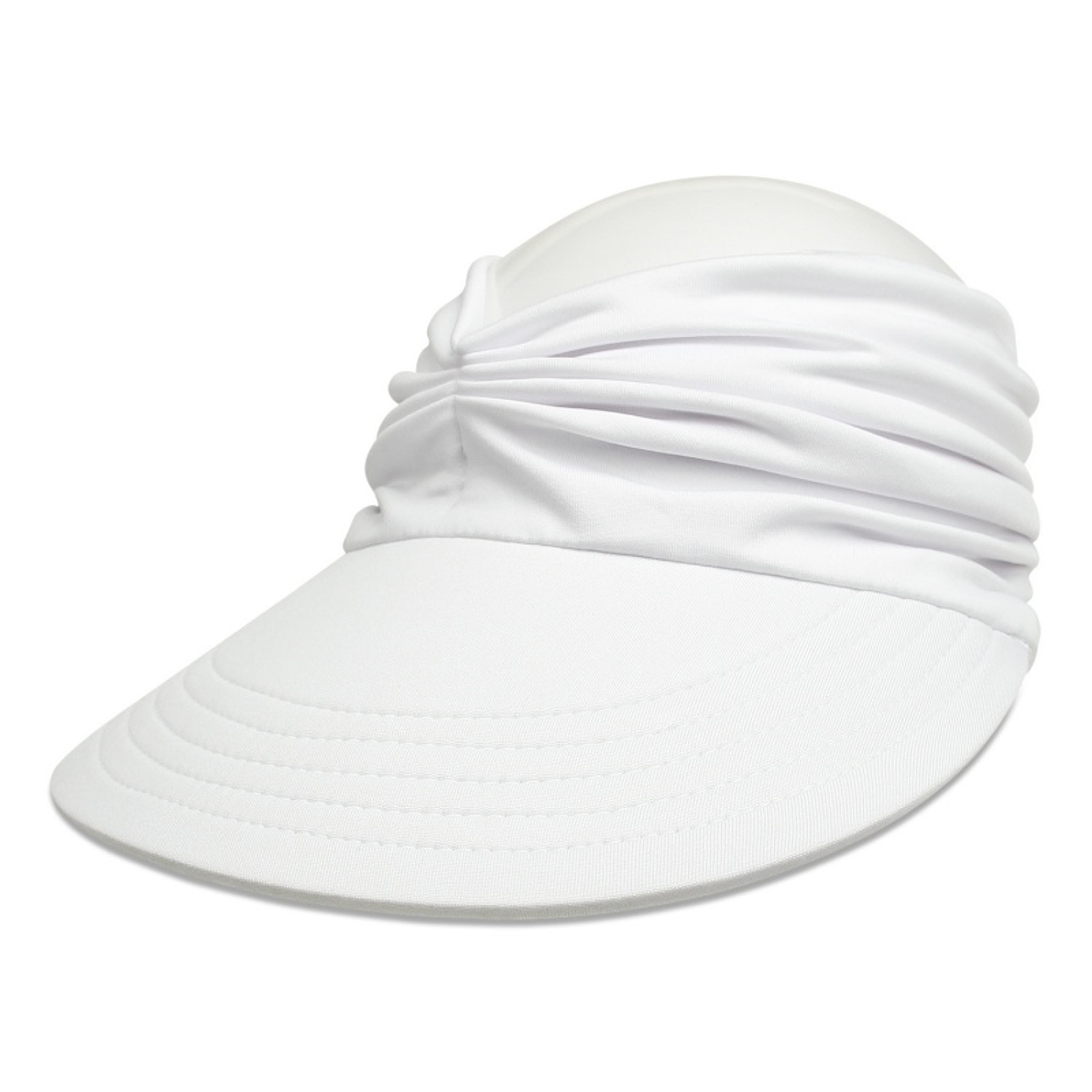 Womens Sun Hat Hollow Top Beach Visor Hat For Outdoor UV Protection 2