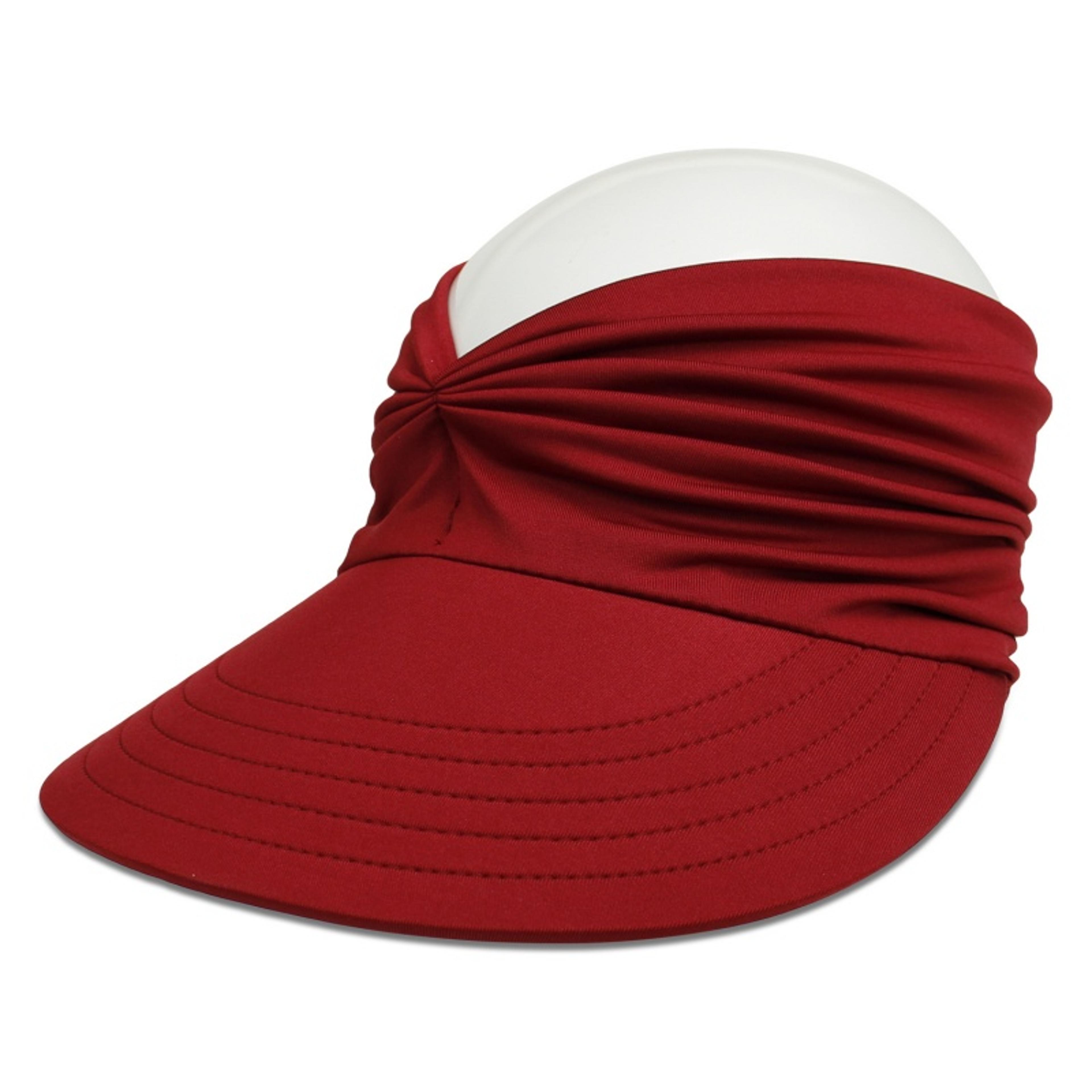 Womens Sun Hat Hollow Top Beach Visor Hat For Outdoor UV Protection 10