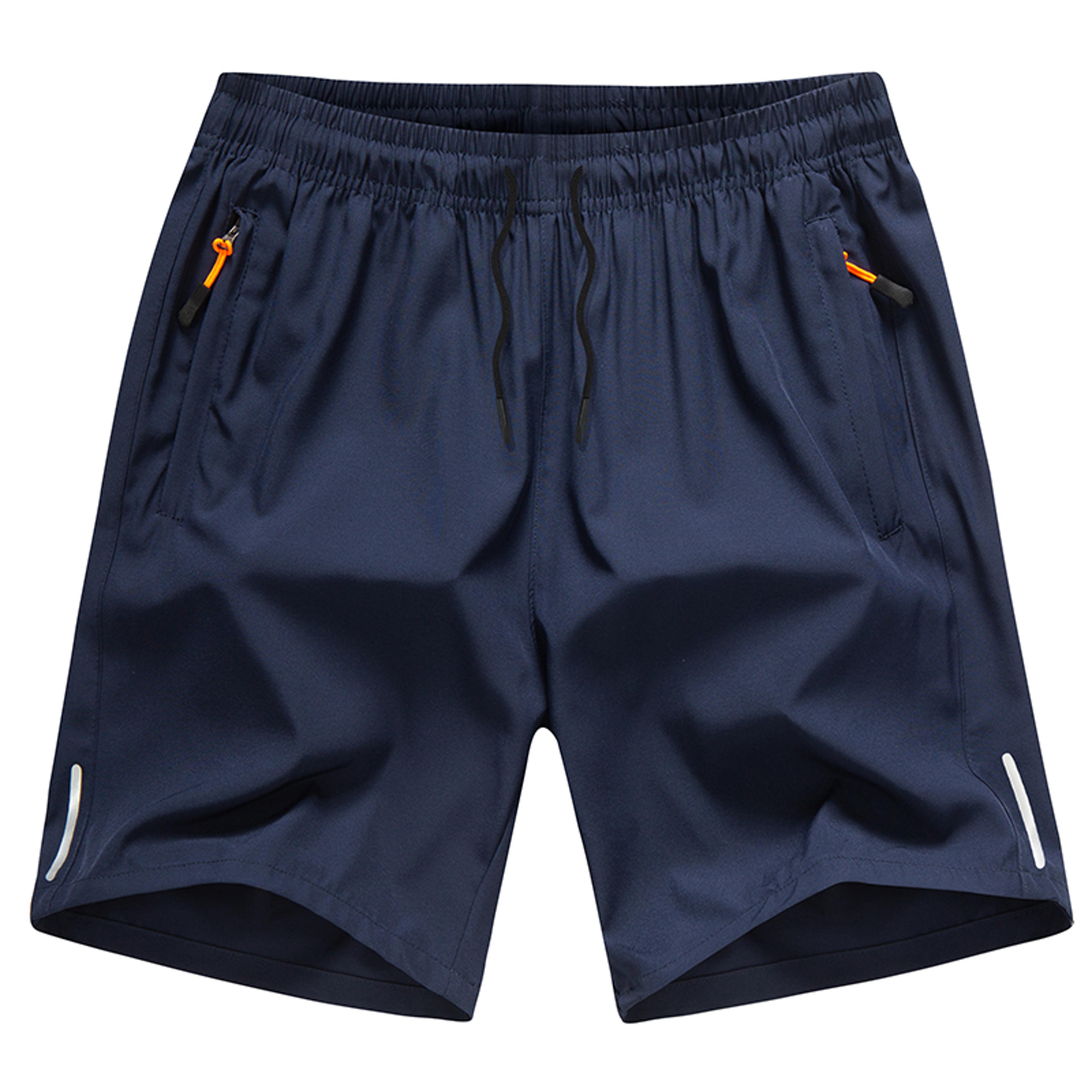 Mens Quick Dry Gym Shorts Men With Pockets Athletic Training  Running Workout Shorts 4