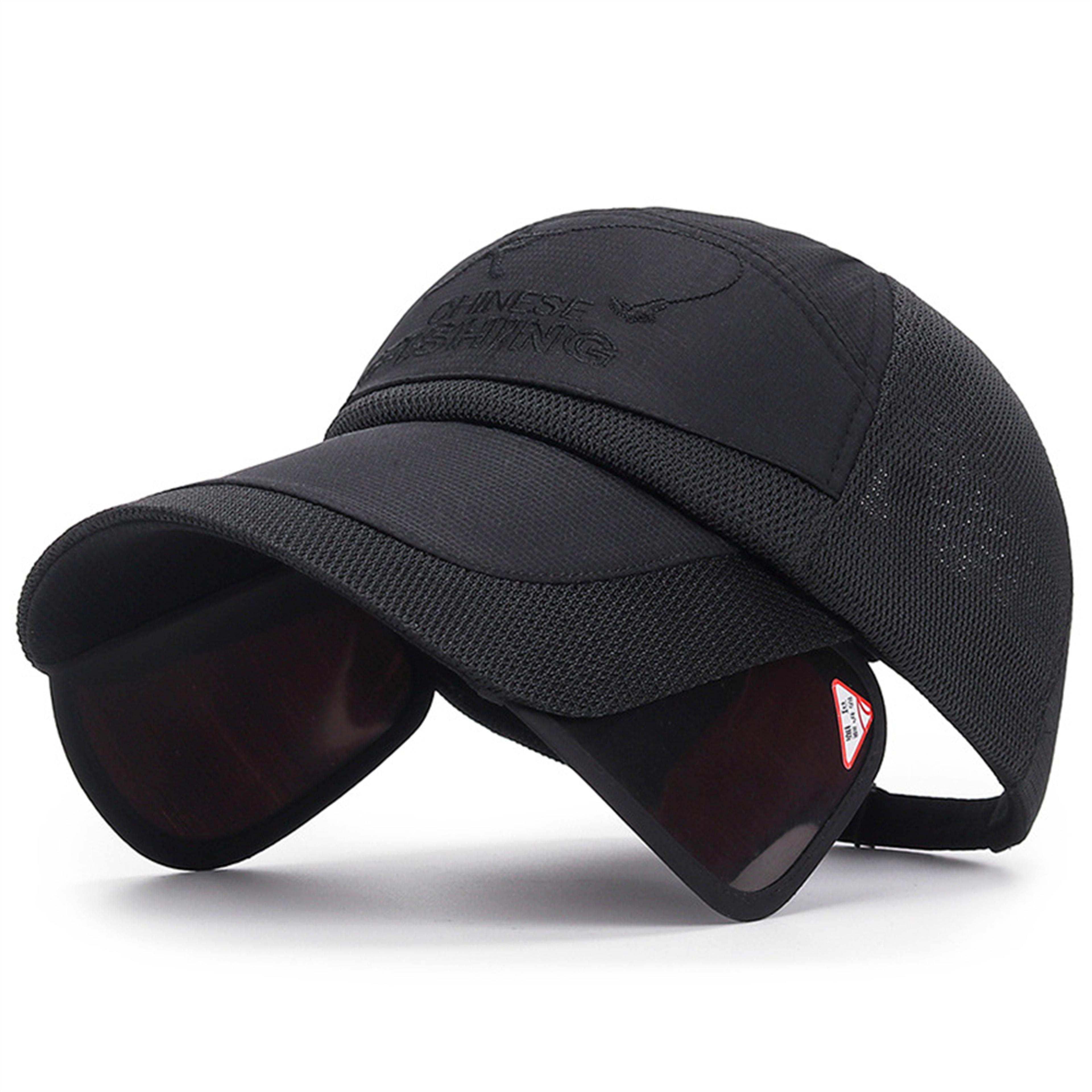 Fishing Sun Hat UV Protection Cap Wide Brim Baseball Cap For Outdoor Sports 5