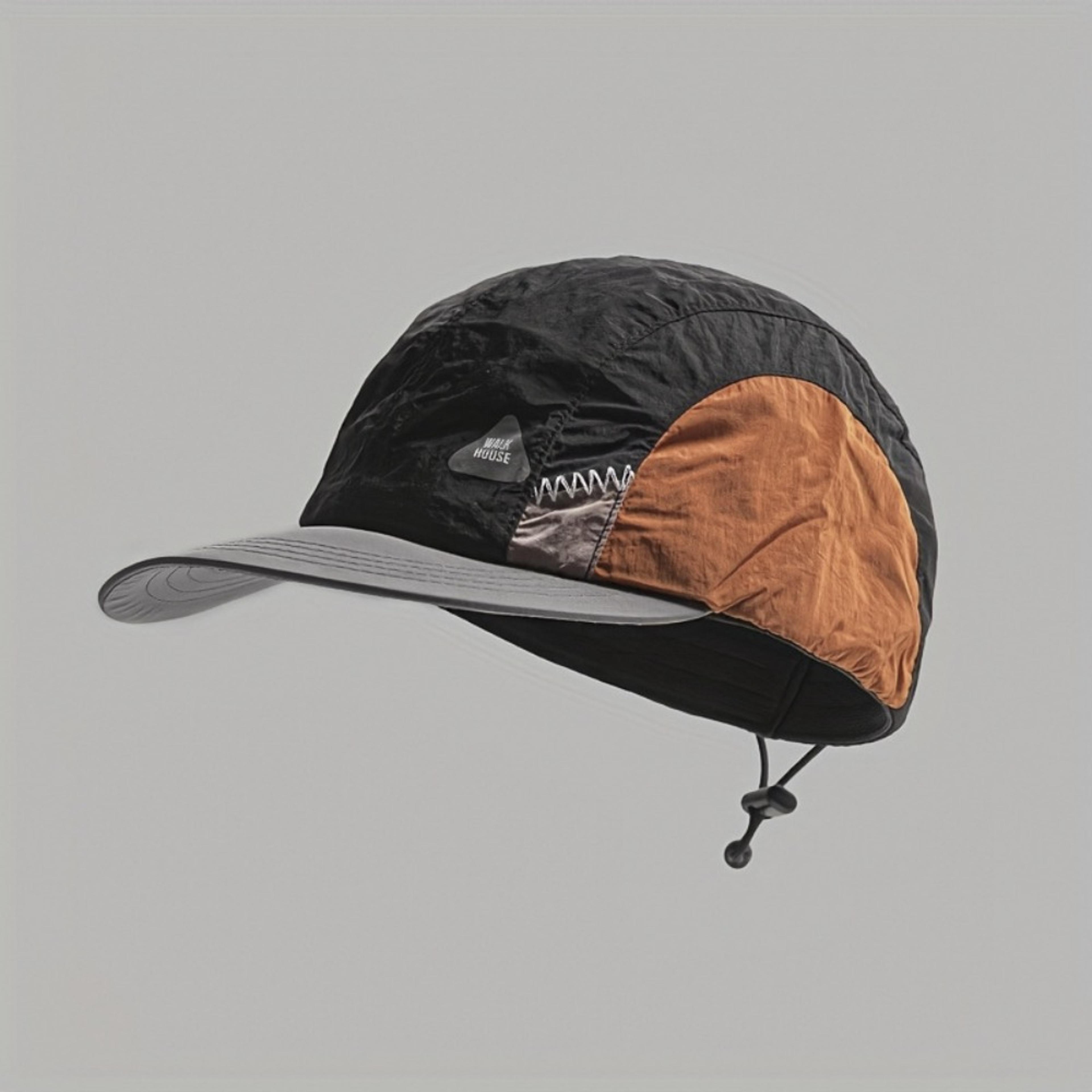 Breathable Flat Brim Quick Dry Baseball Cap Sun Protection Hiking Hat 4