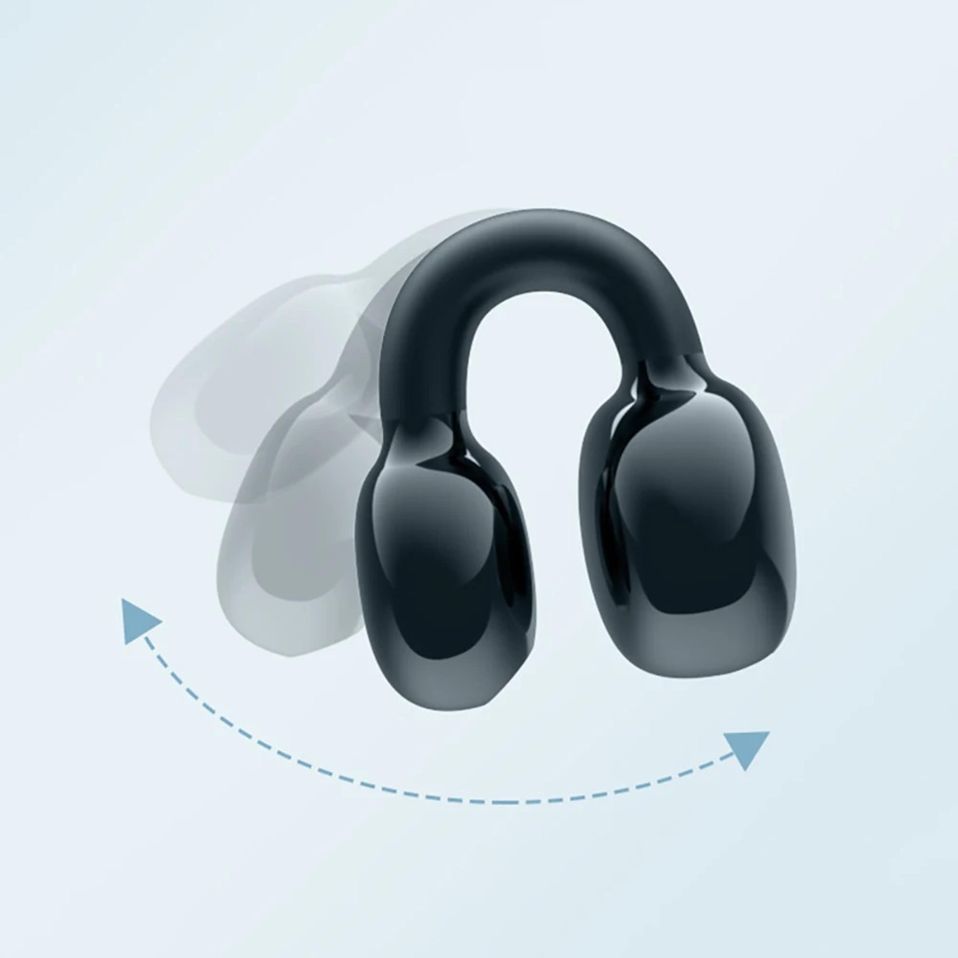 Bluetooth Ear Clip Headphones Single Ear Wireless Headset For Music And Calls 0