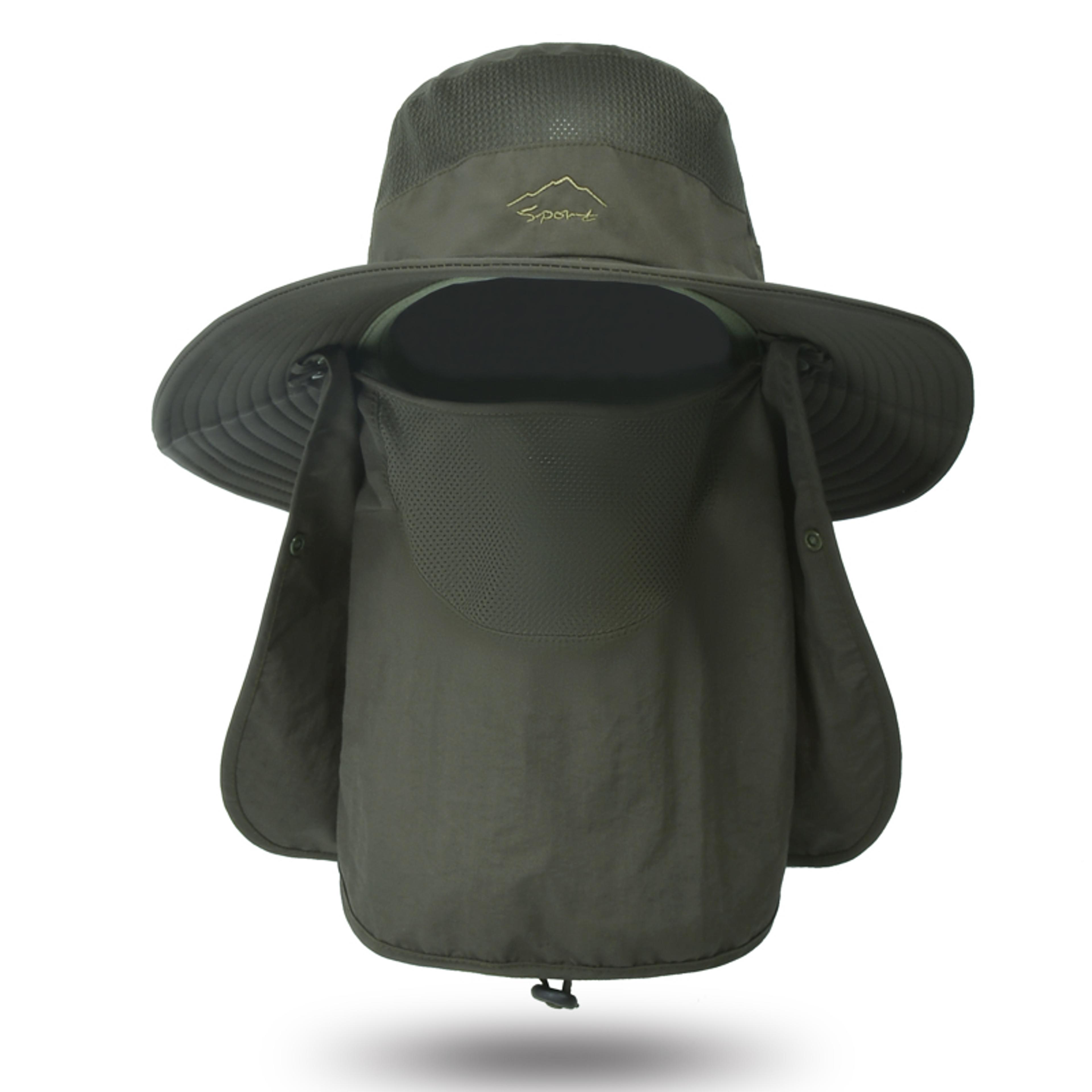 Fishing Hat With Face Mask Hat Design Quick Dry Sun Hat For Outdoor Protection 9