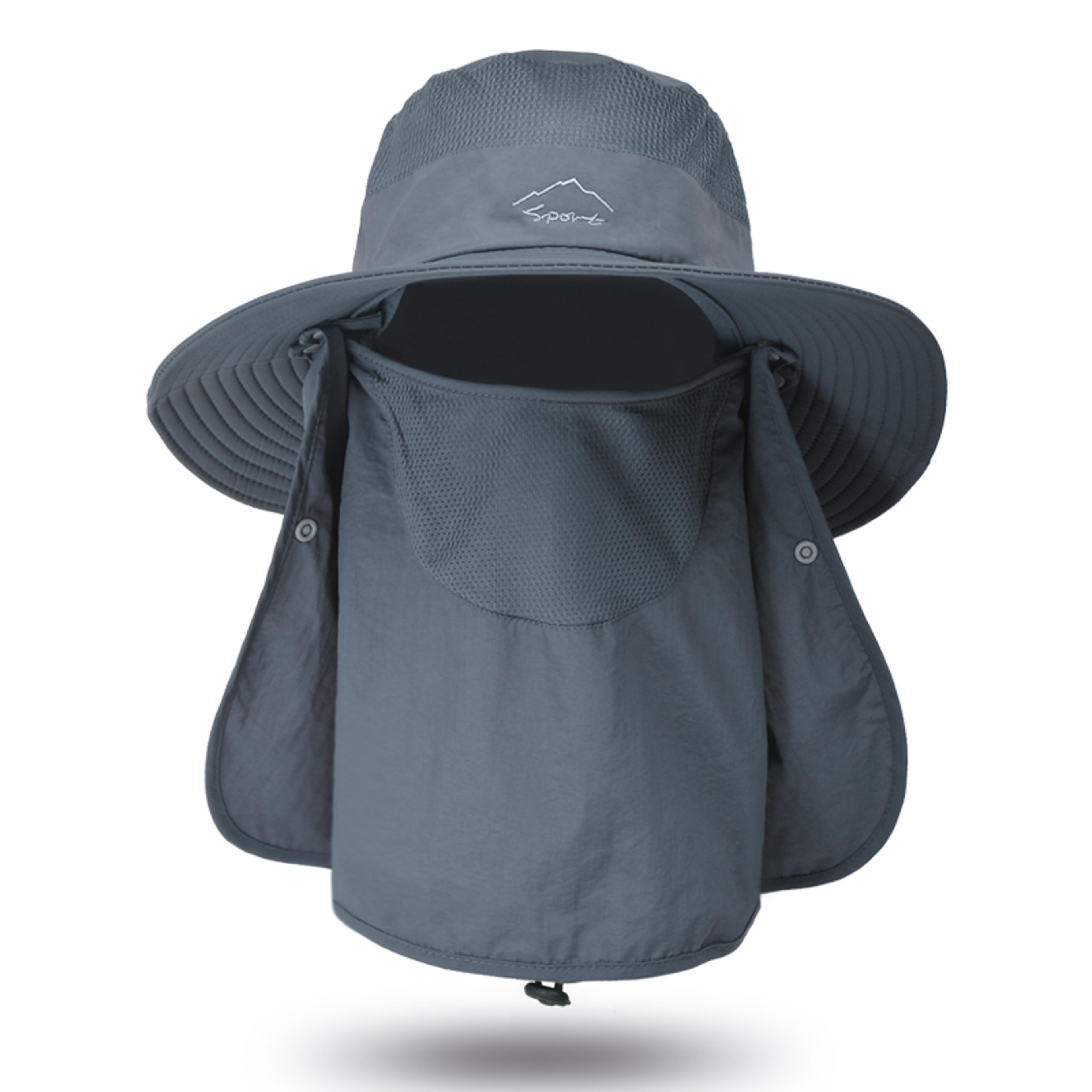 Fishing Hat With Face Mask Hat Design Quick Dry Sun Hat For Outdoor Protection 10