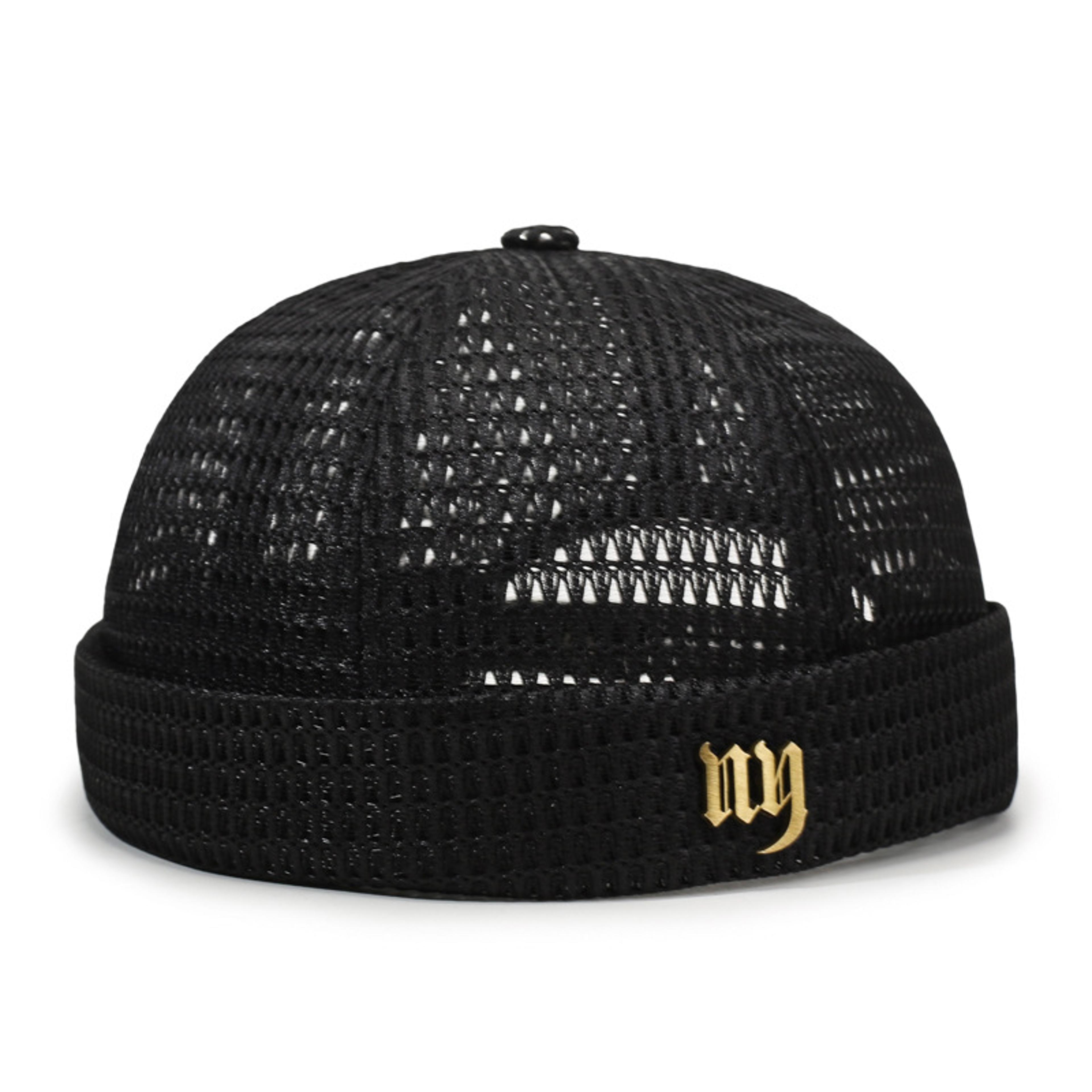 Breathable Mesh Brimless Hat Lightweight Summer Sun Hat For Outdoor Casual Wear 2