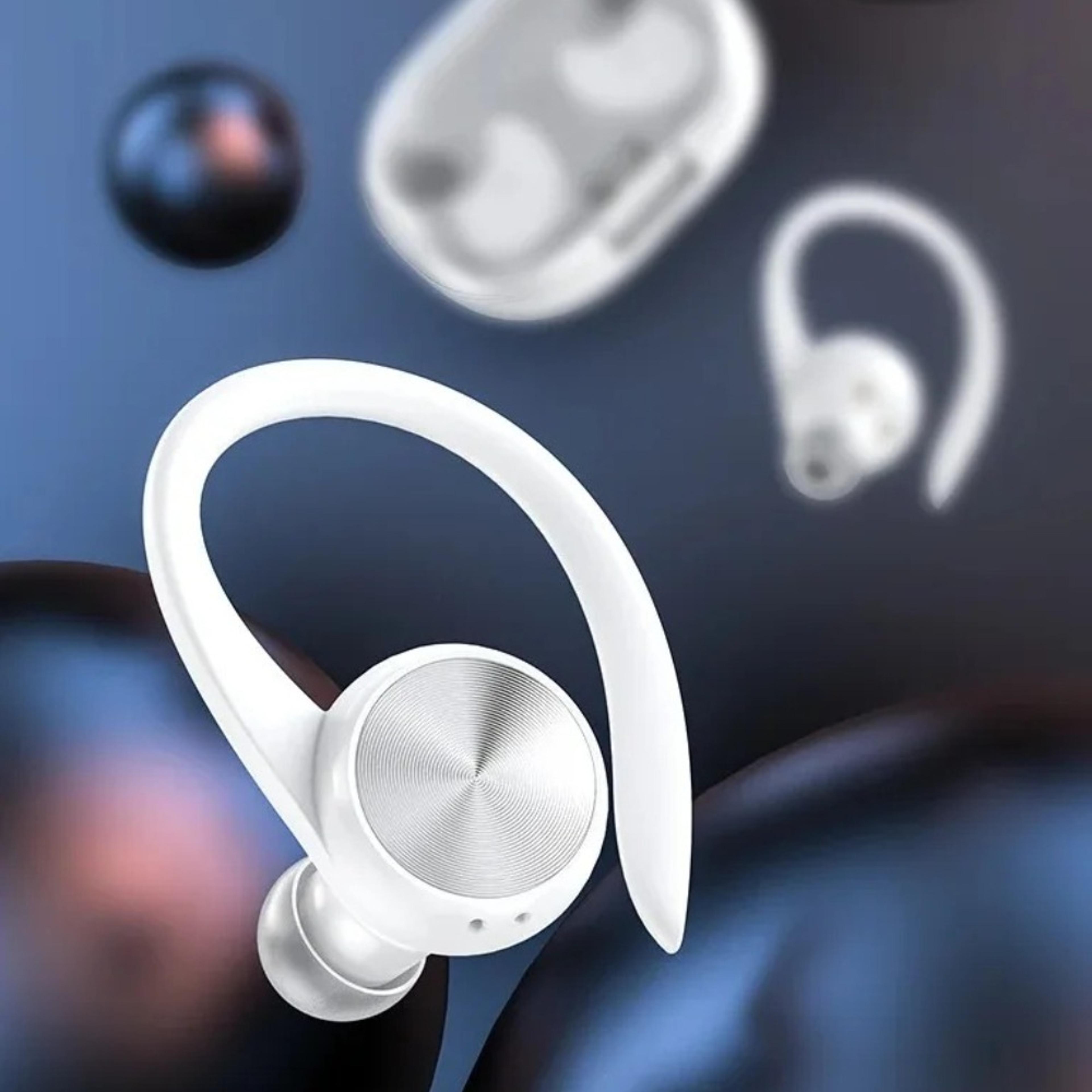 Ear Hook Wireless Sports Earbuds With LED Display And Bass Stereo Sound 4