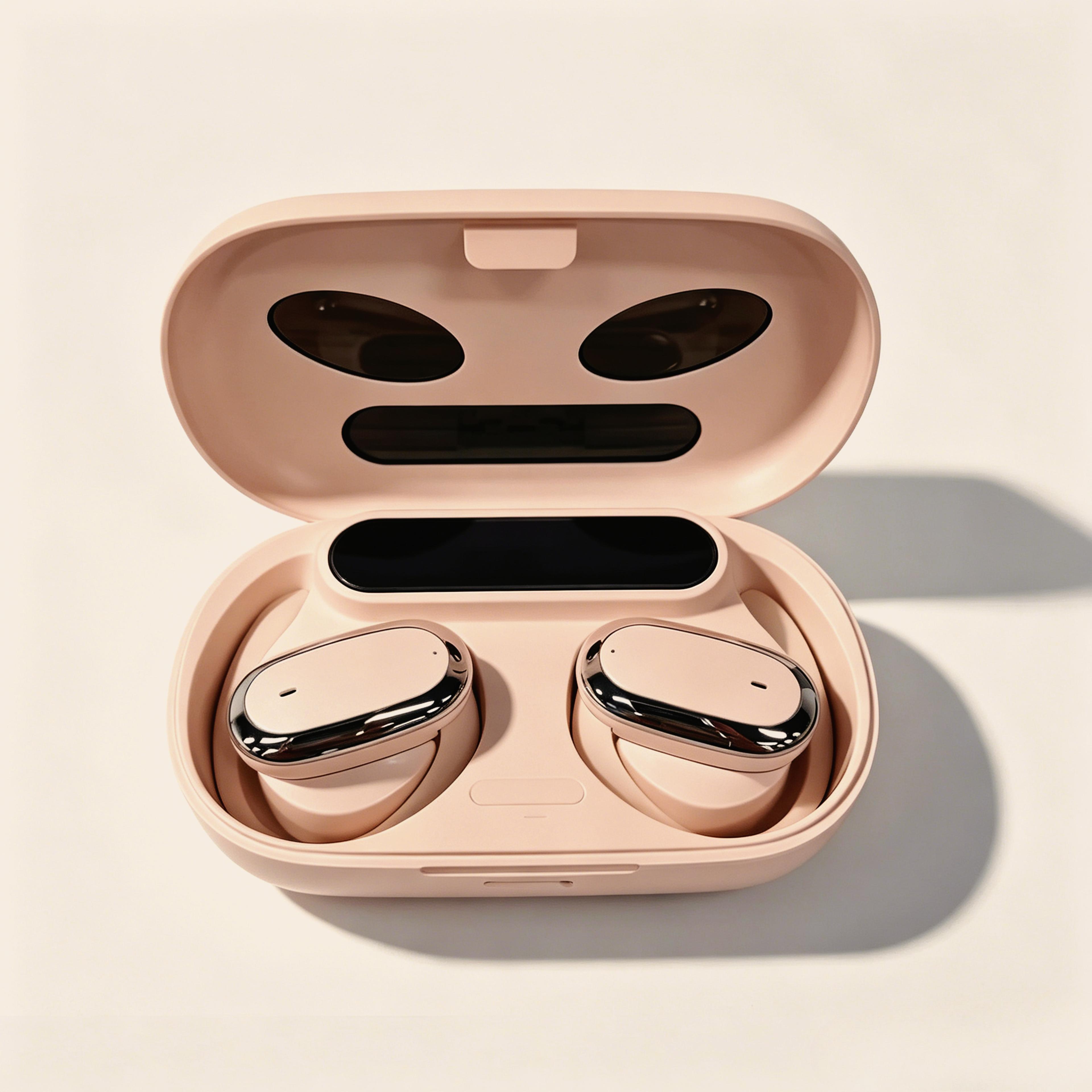 wireless bluetooth earbuds with noise free audio long battery life portable headphones