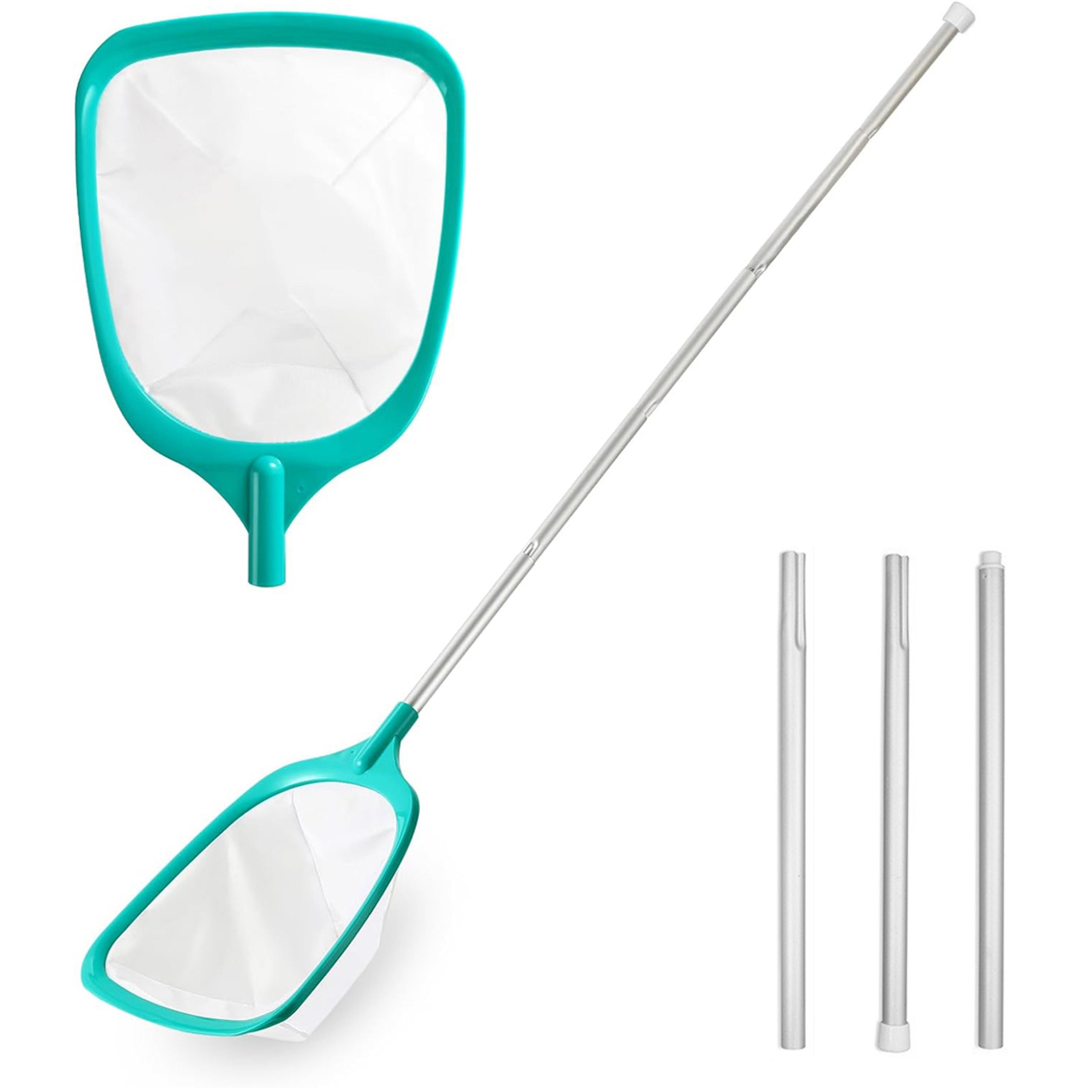 Pond Skimmer Net With Retractable Pole For Pool And Garden Cleaning 0