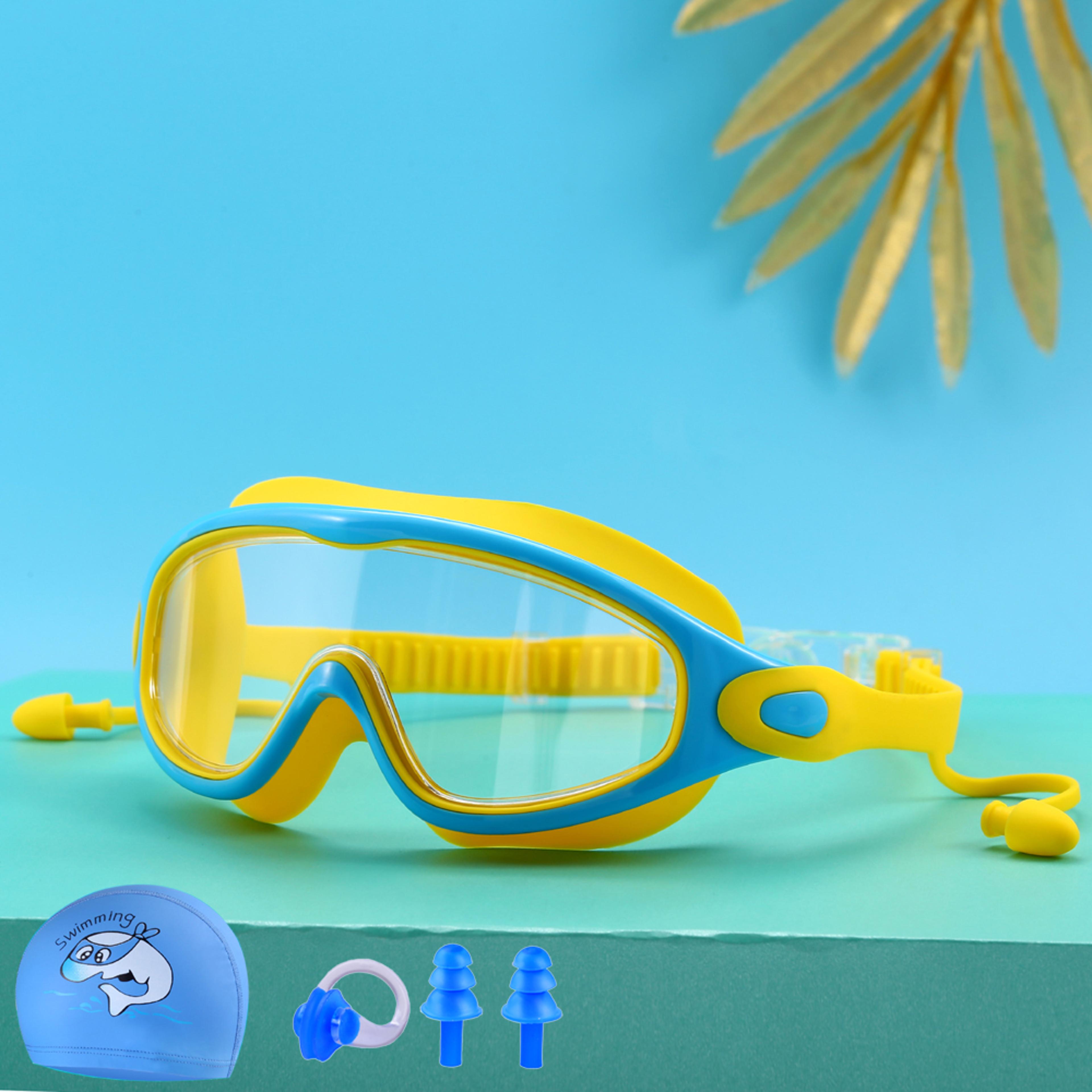 Kids Swimming Goggles High Definition Anti Fog Waterproof Diving Goggles For Boys And Girls 1