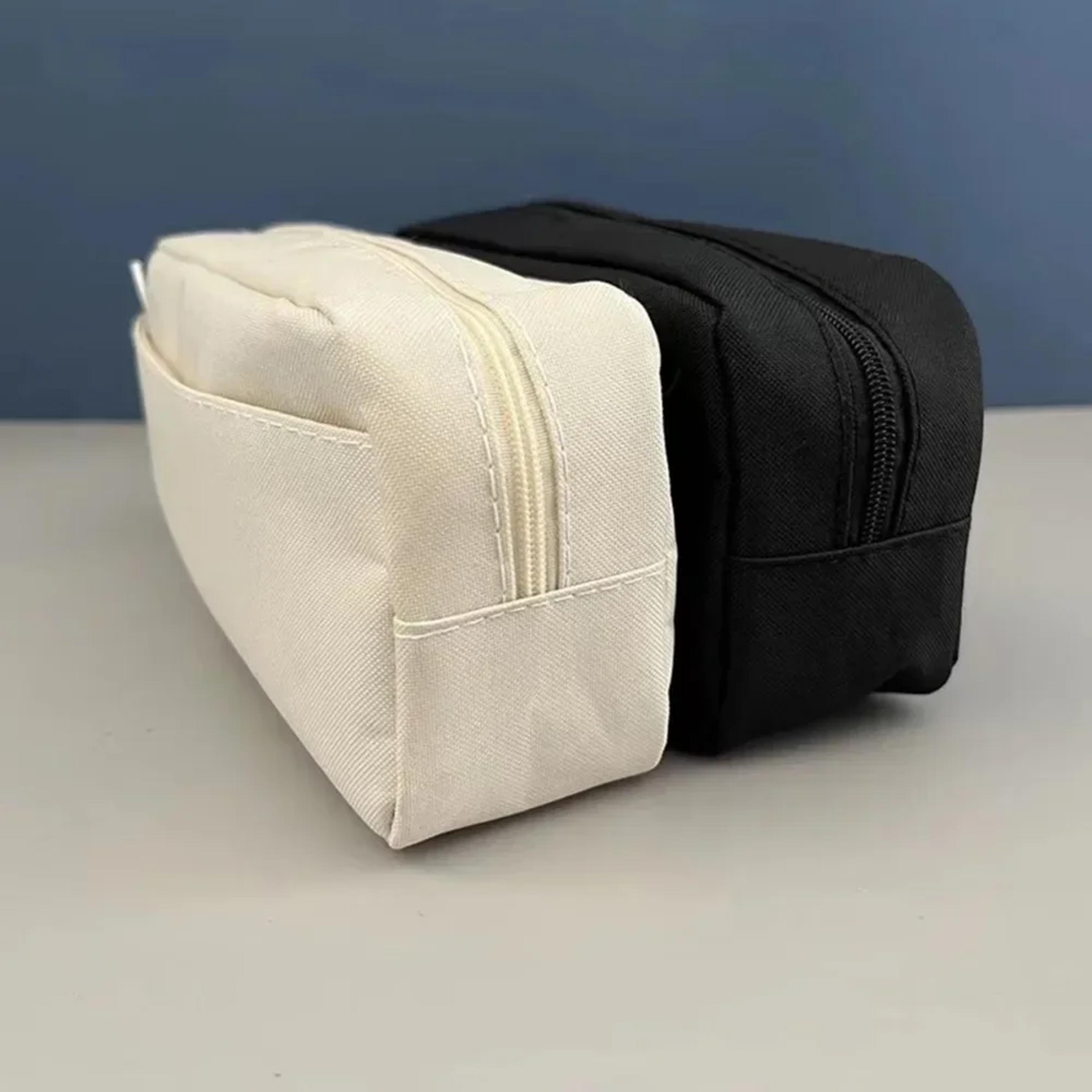 DIY Double Layer Pencil Case Oxford Cloth Large Capacity Customizable School Supply Bag 3