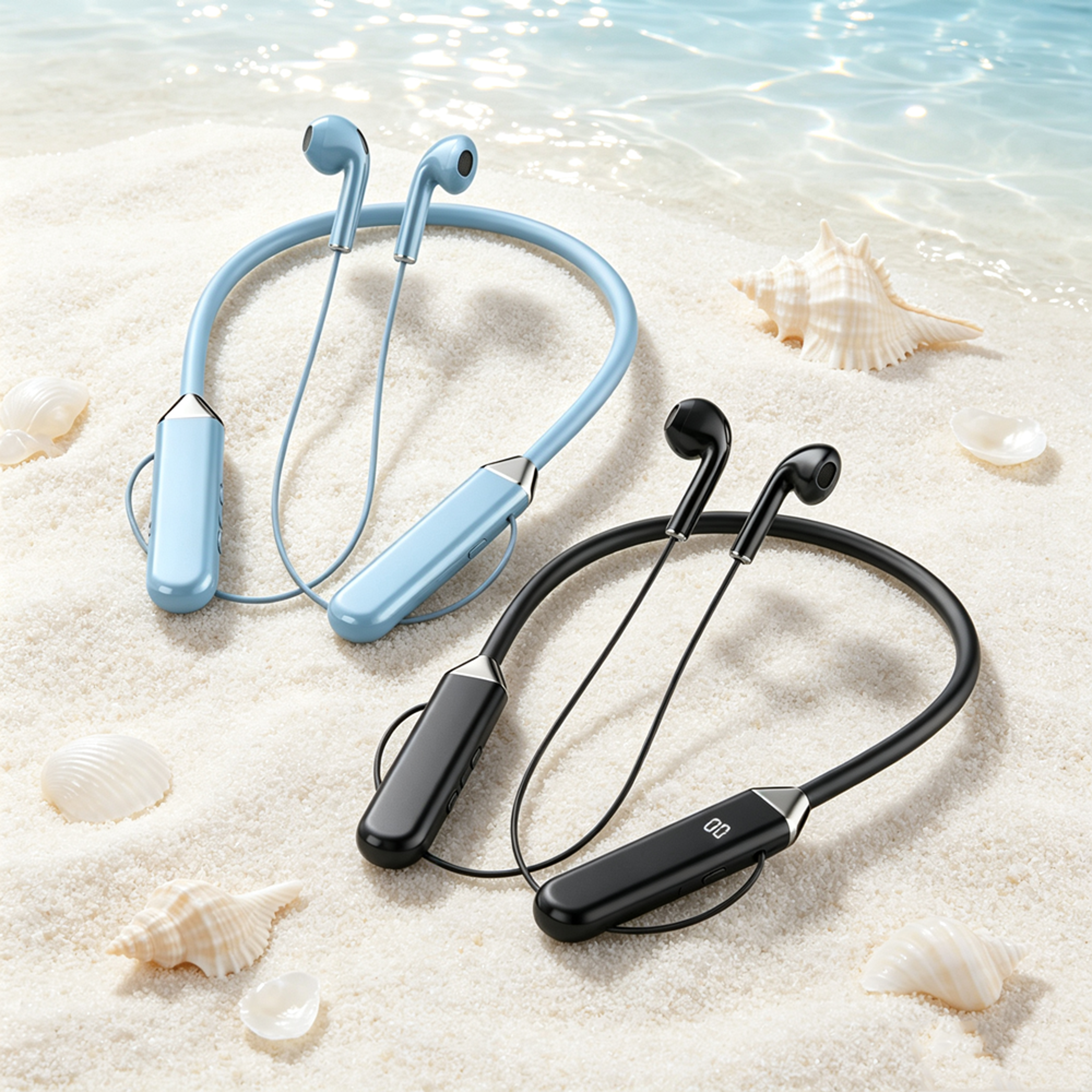 PulsePro Wireless Sports Earbuds With Adjustable Secure Fit Hooks For Running And Workouts 0