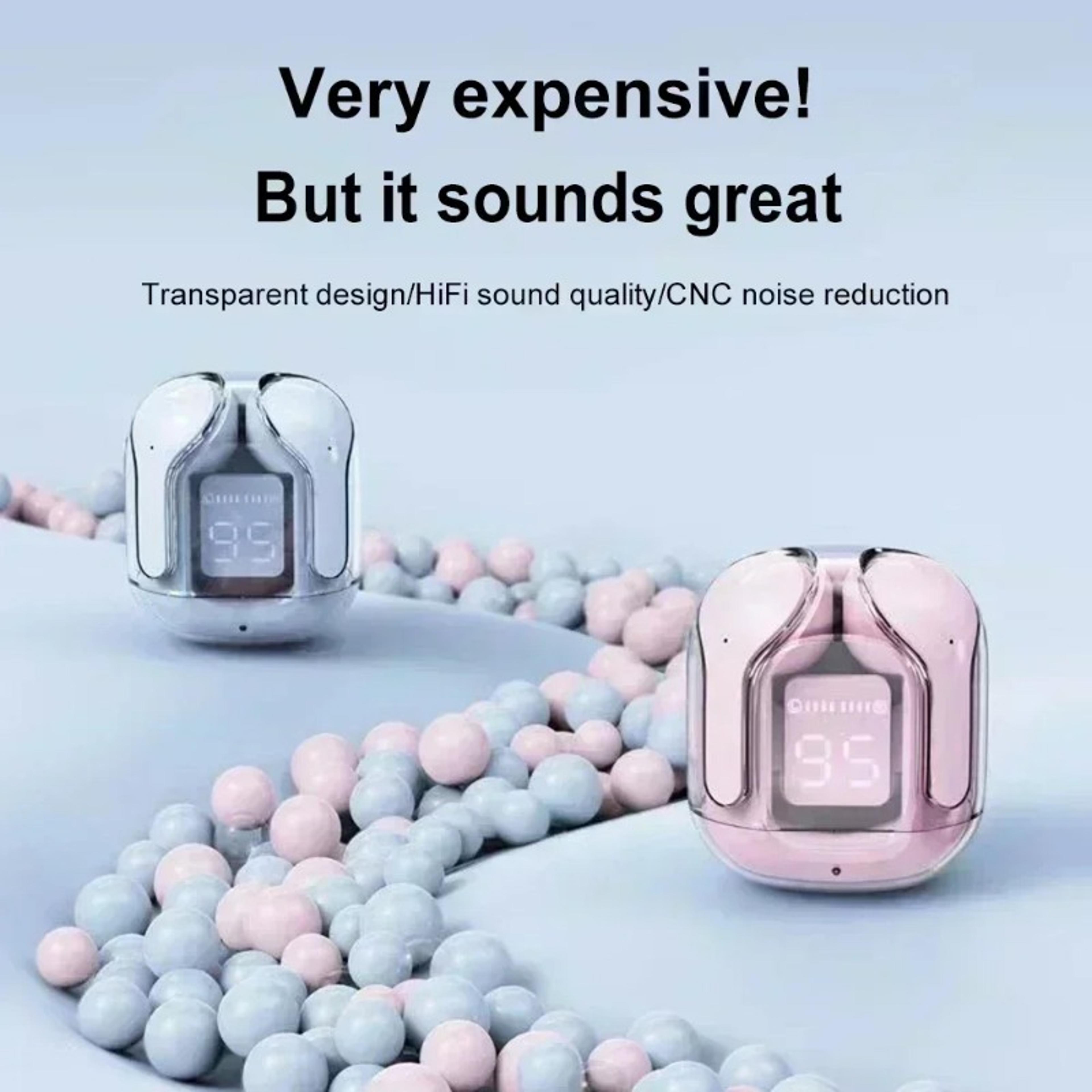 Mini Wireless Earbuds With LED Display Bluetooth Stereo Headphones 1