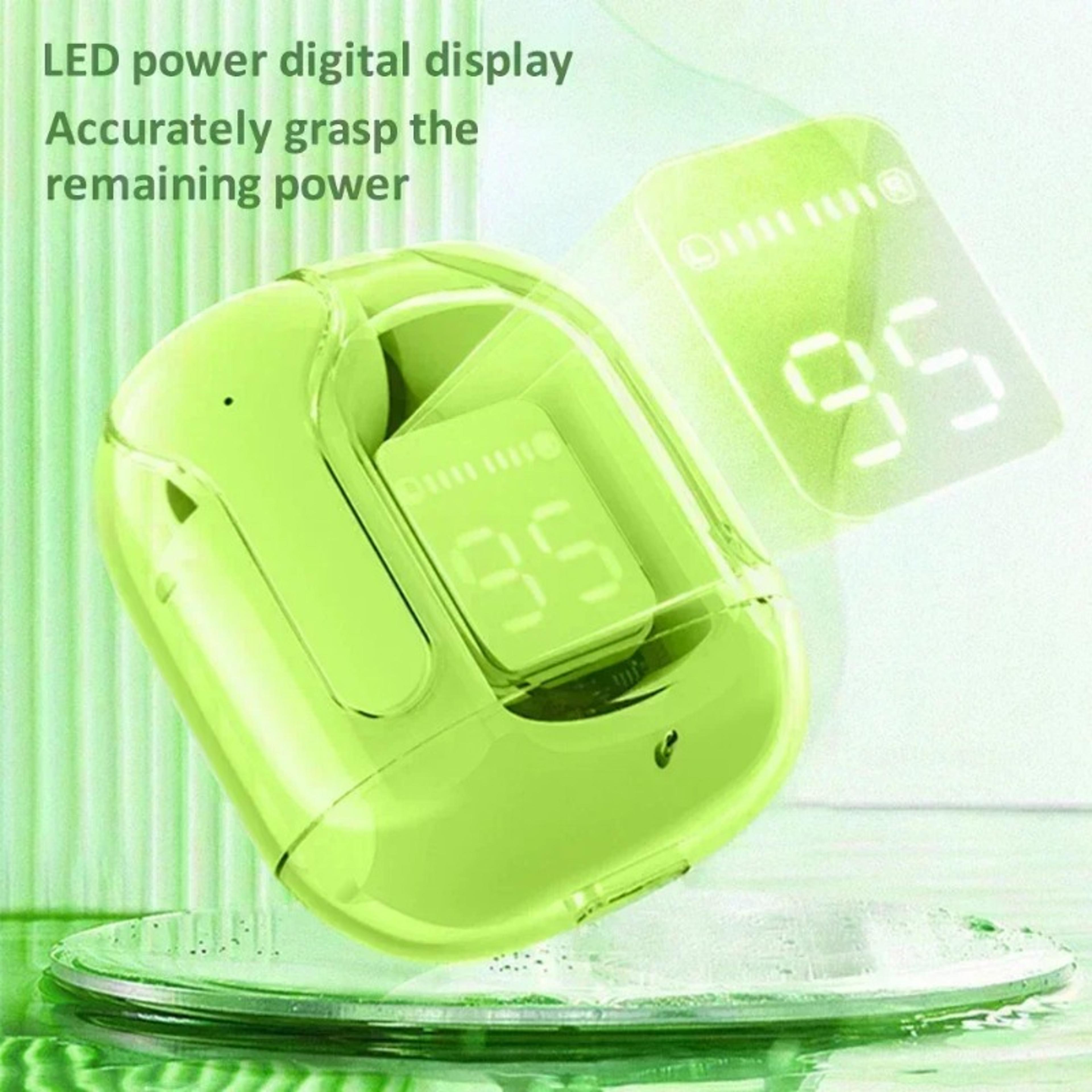 Wireless Mini Earbuds With LED Display Bluetooth Headphones 4