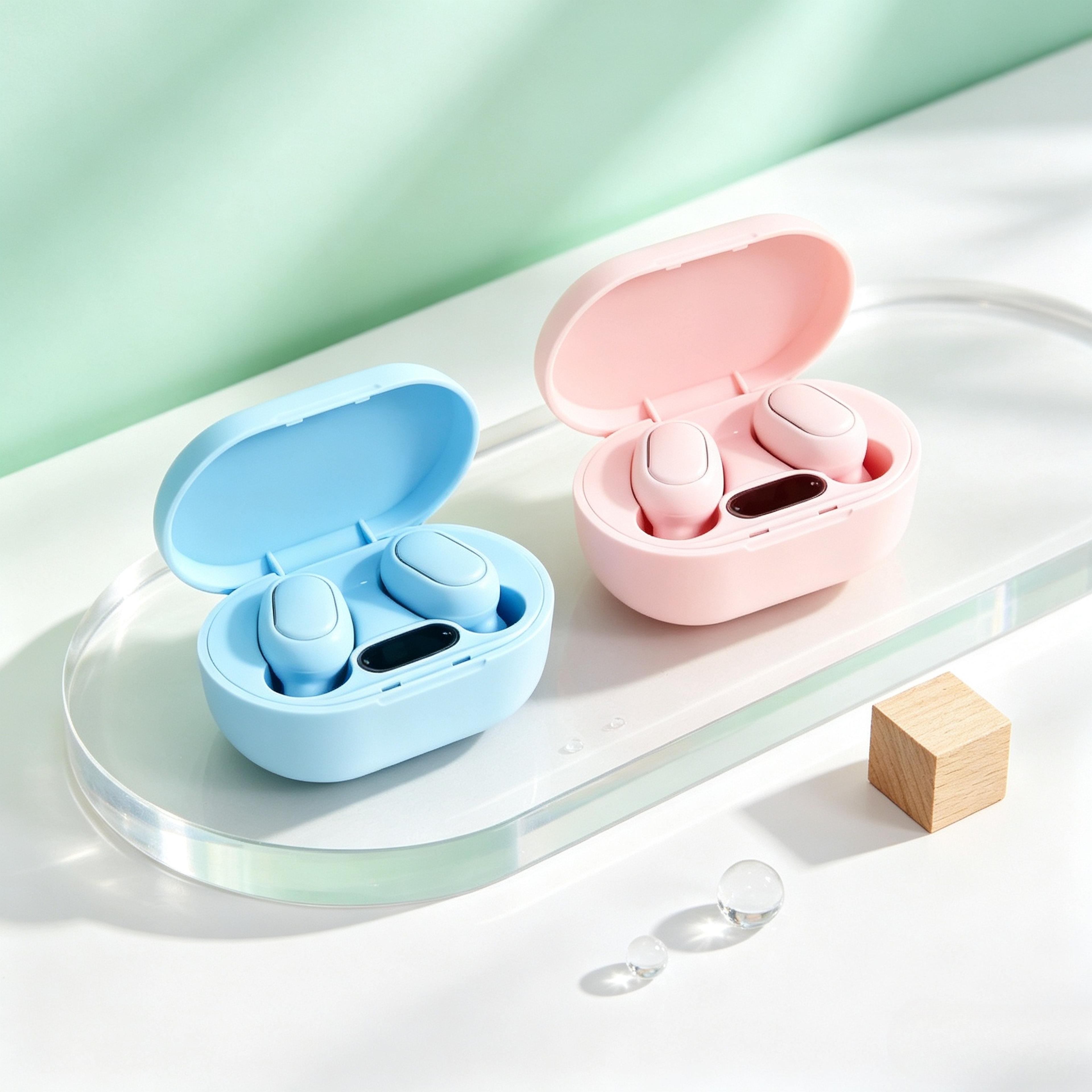 Bluetooth Wireless Earbuds With Noise Reduction And Mic 0