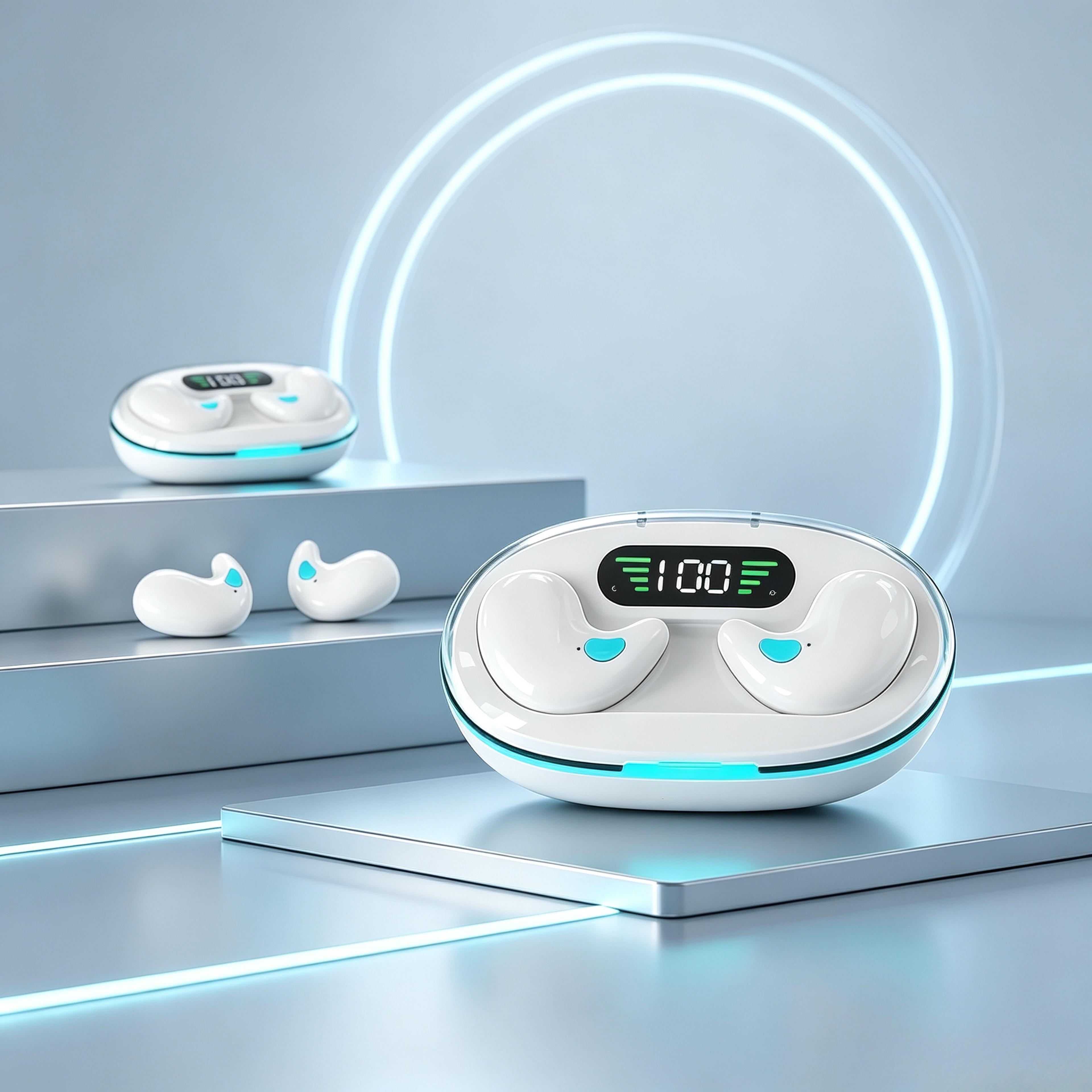 comfortfit wireless bluetooth earbuds for sports gaming and sleep