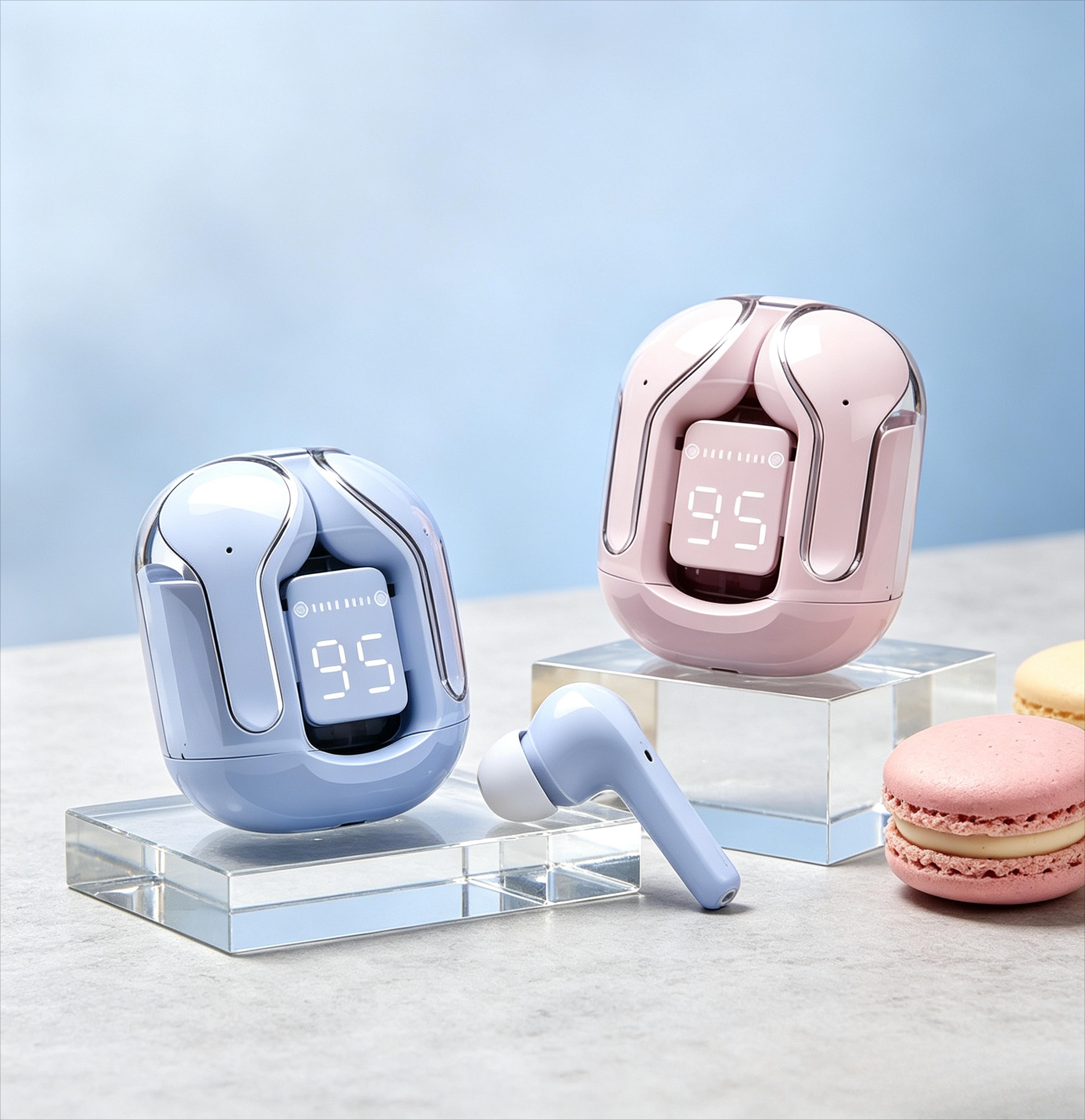 Mini TWS Earbuds With LED Power Display And Stereo Sound 0