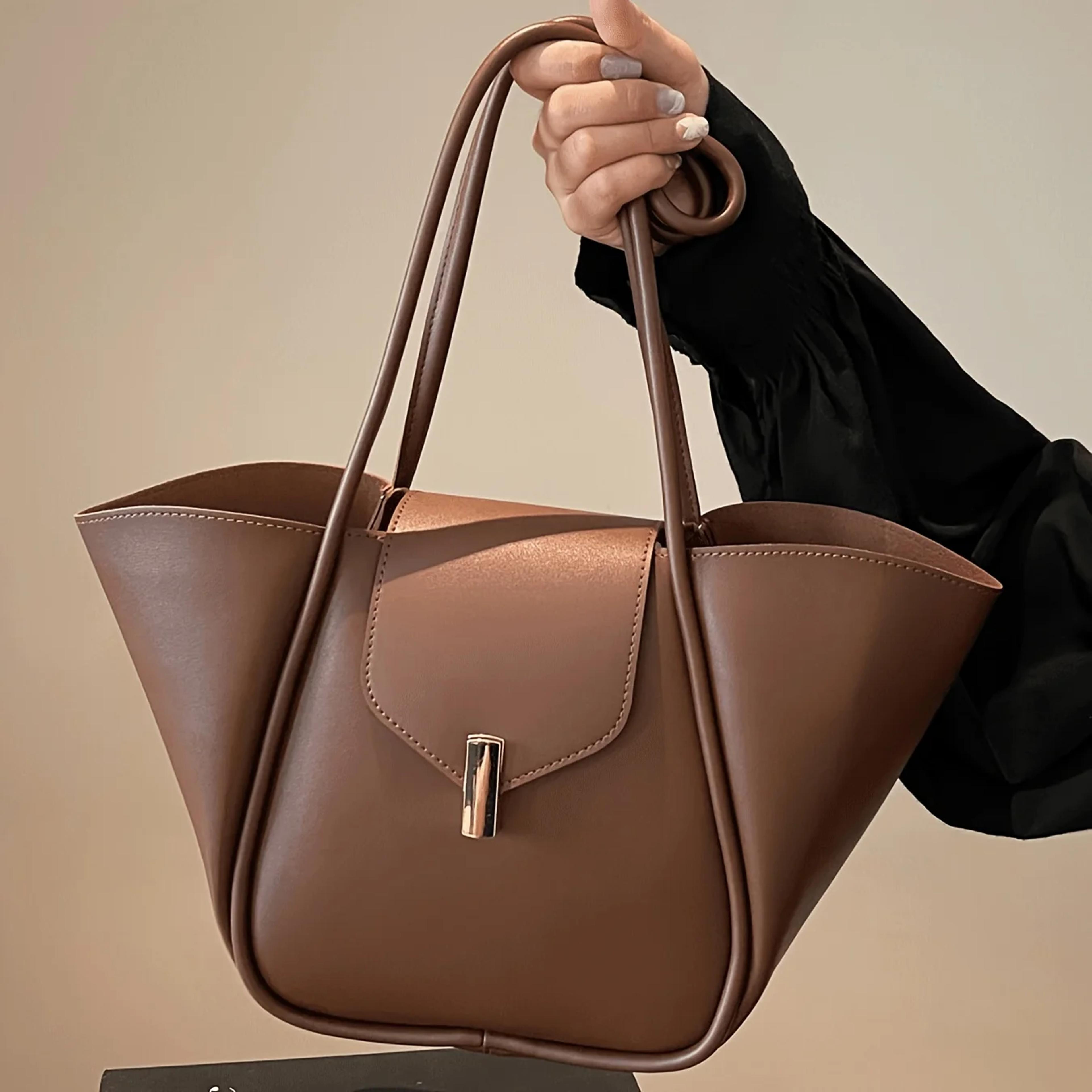 Large Capacity Tote Bag Womens Professional Work Handbag For Office And Travel 0