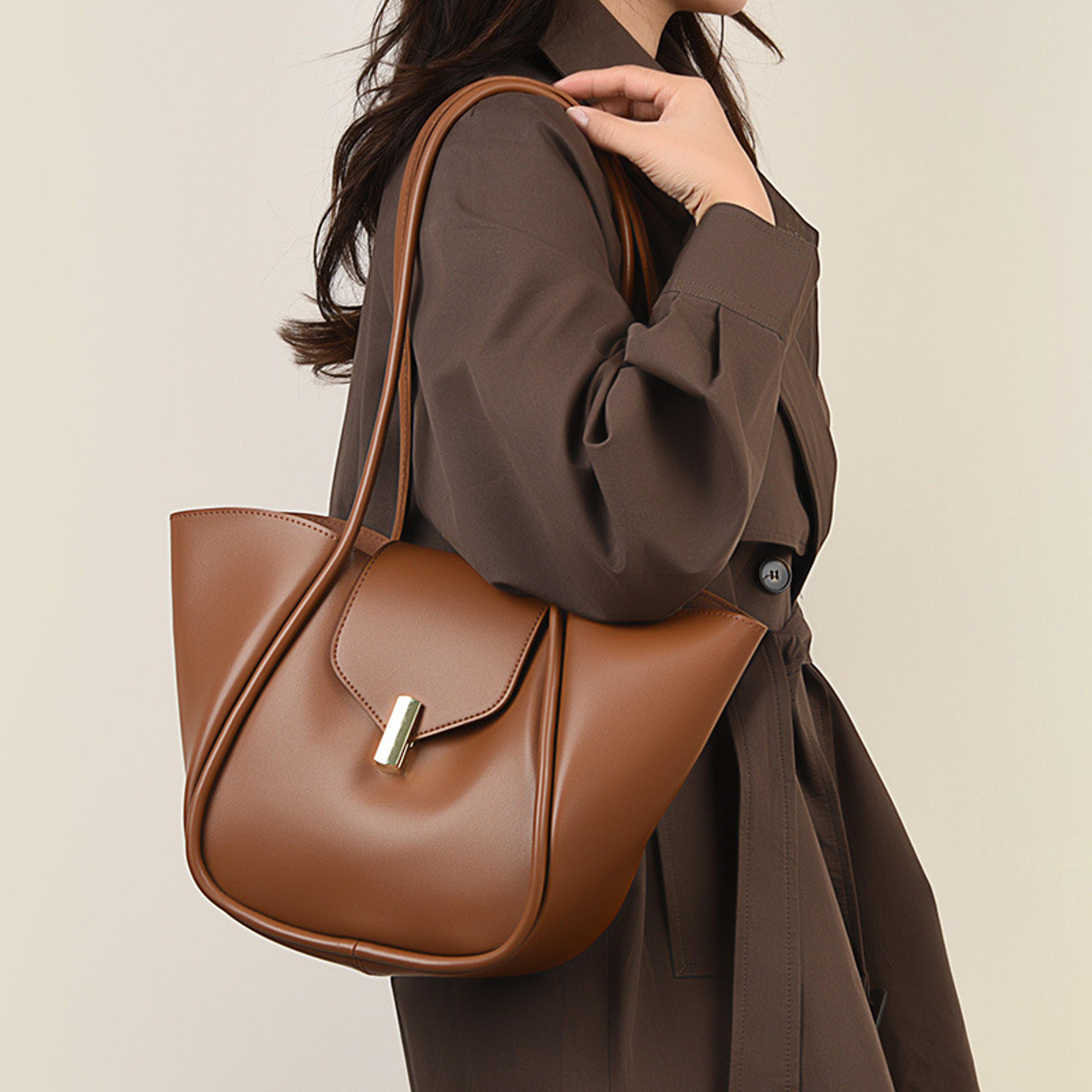 Large Capacity Tote Bag Womens Professional Work Handbag For Office And Travel 3