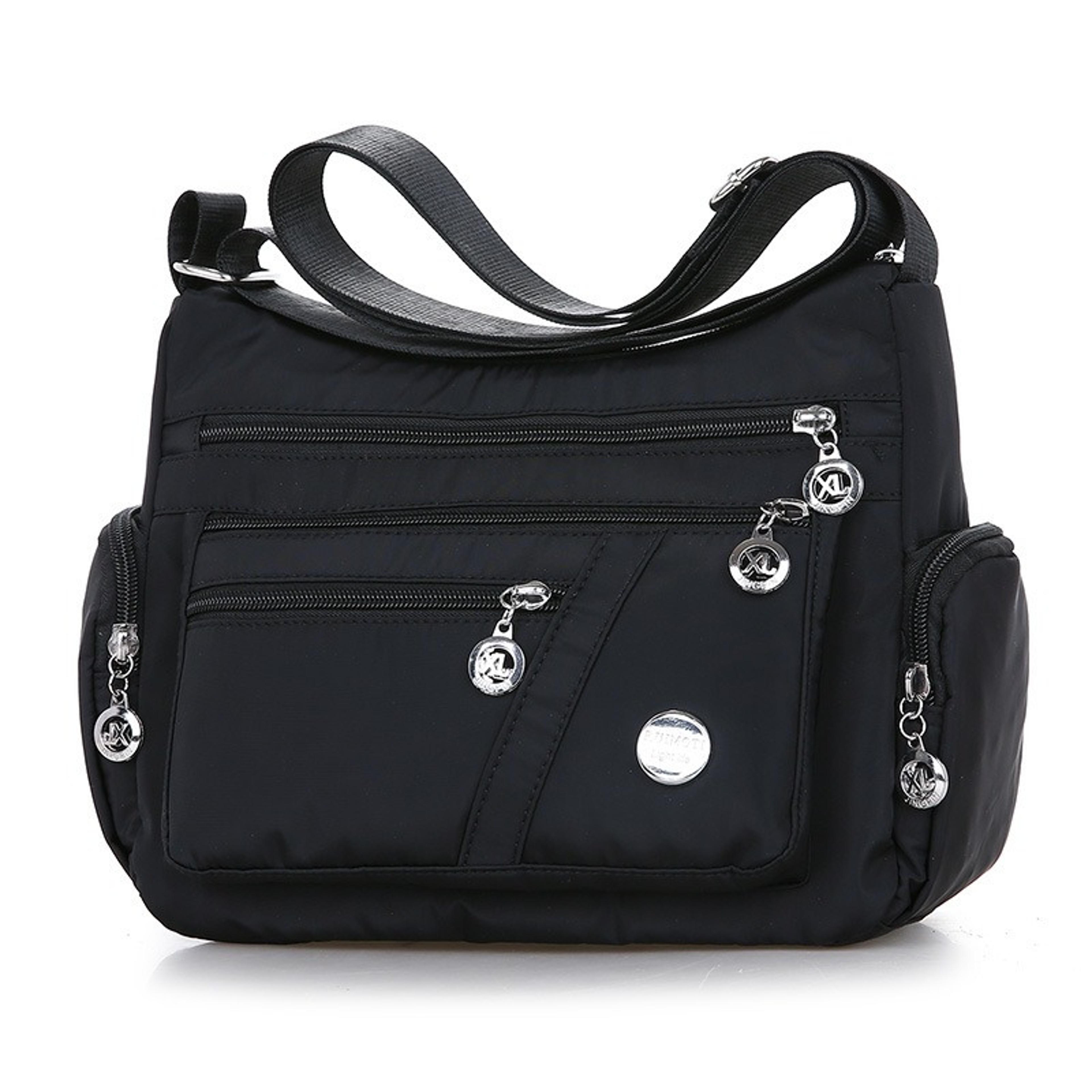 Womens Large Capacity Multi Pocket Crossbody Bag With Adjustable Strap 2