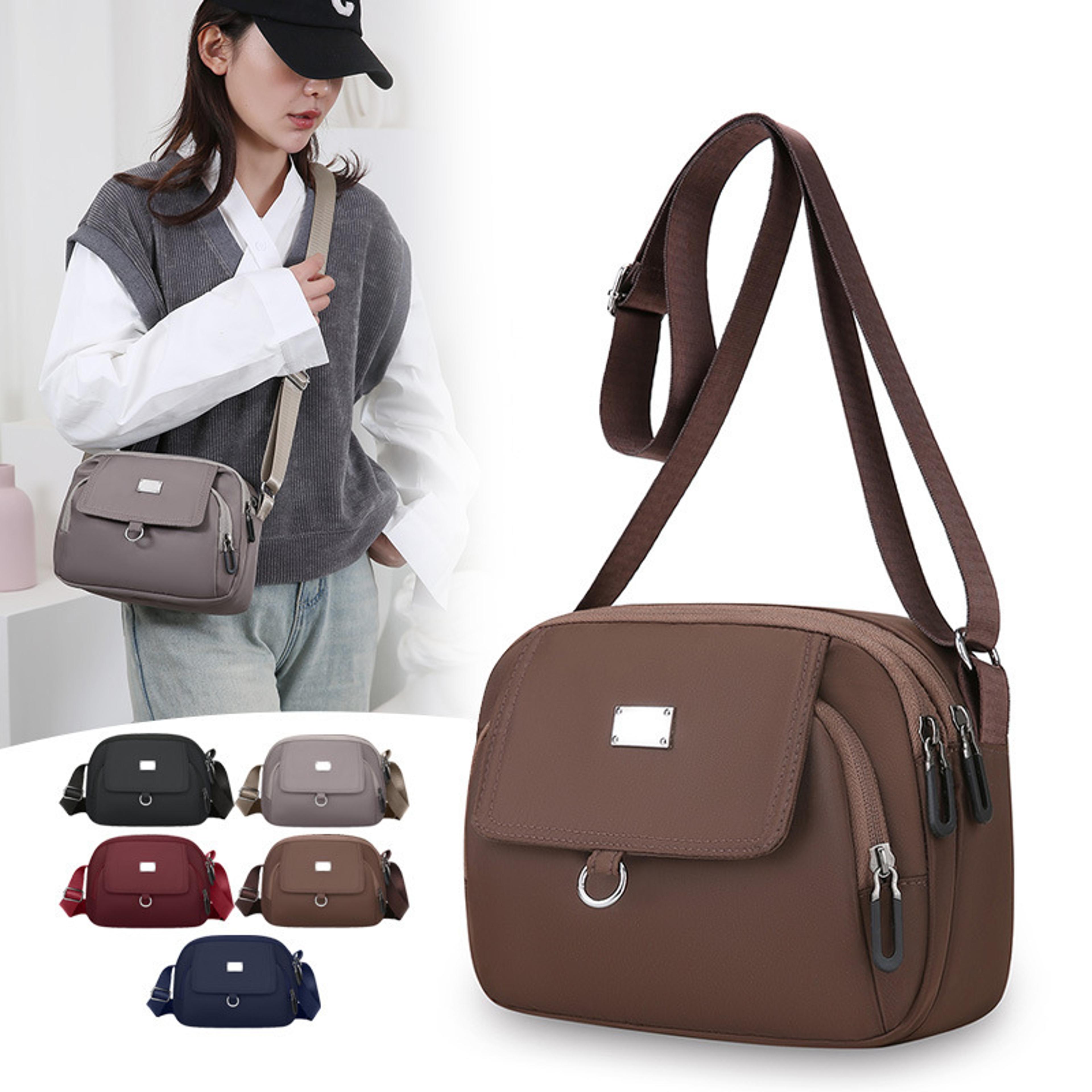 Womens Multi Pocket Crossbody Bag With Adjustable Strap For Travel And Daily Use 3