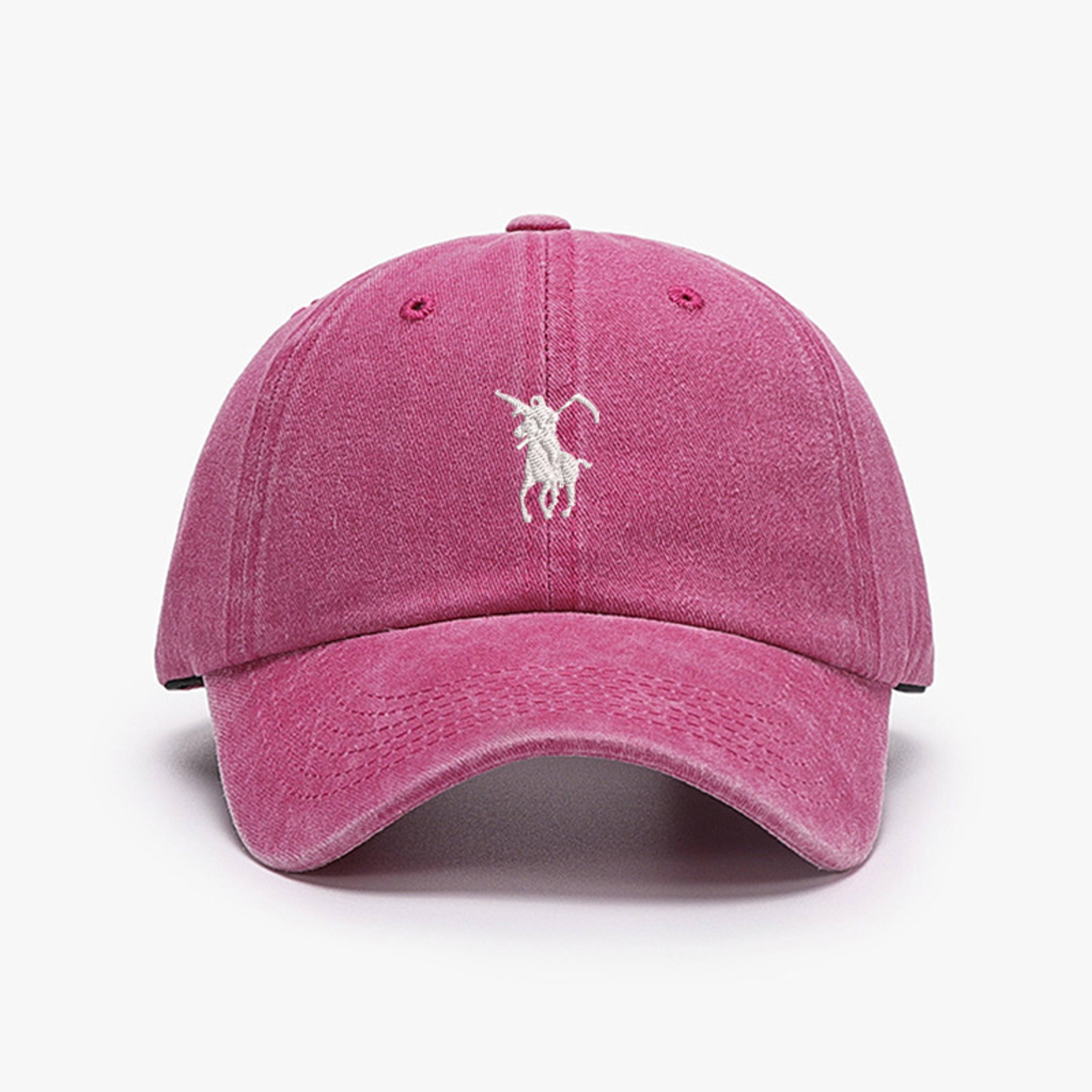 Grim Reaper Embroidered Washed Cotton Dad Cap 2