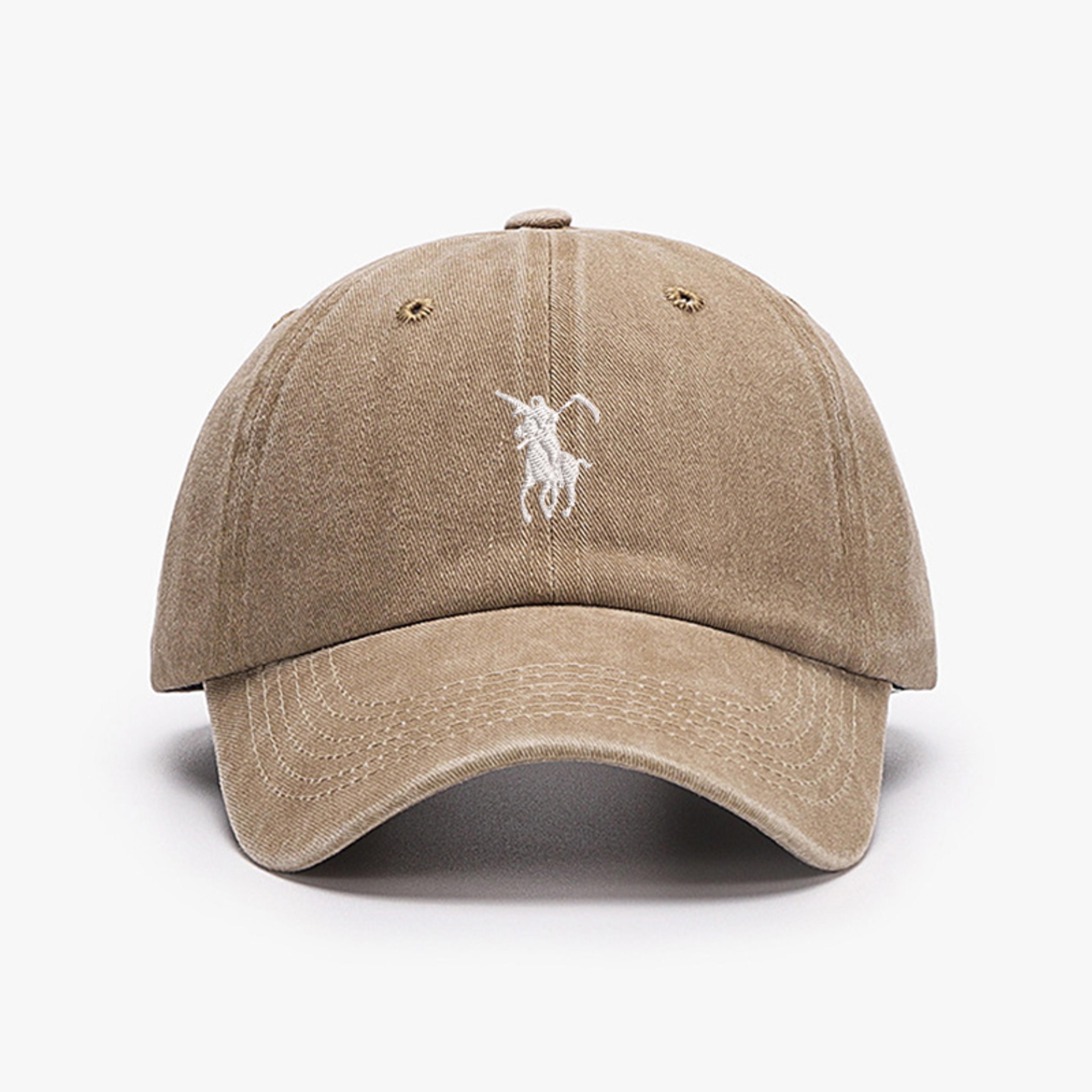 Grim Reaper Embroidered Washed Cotton Dad Cap 6