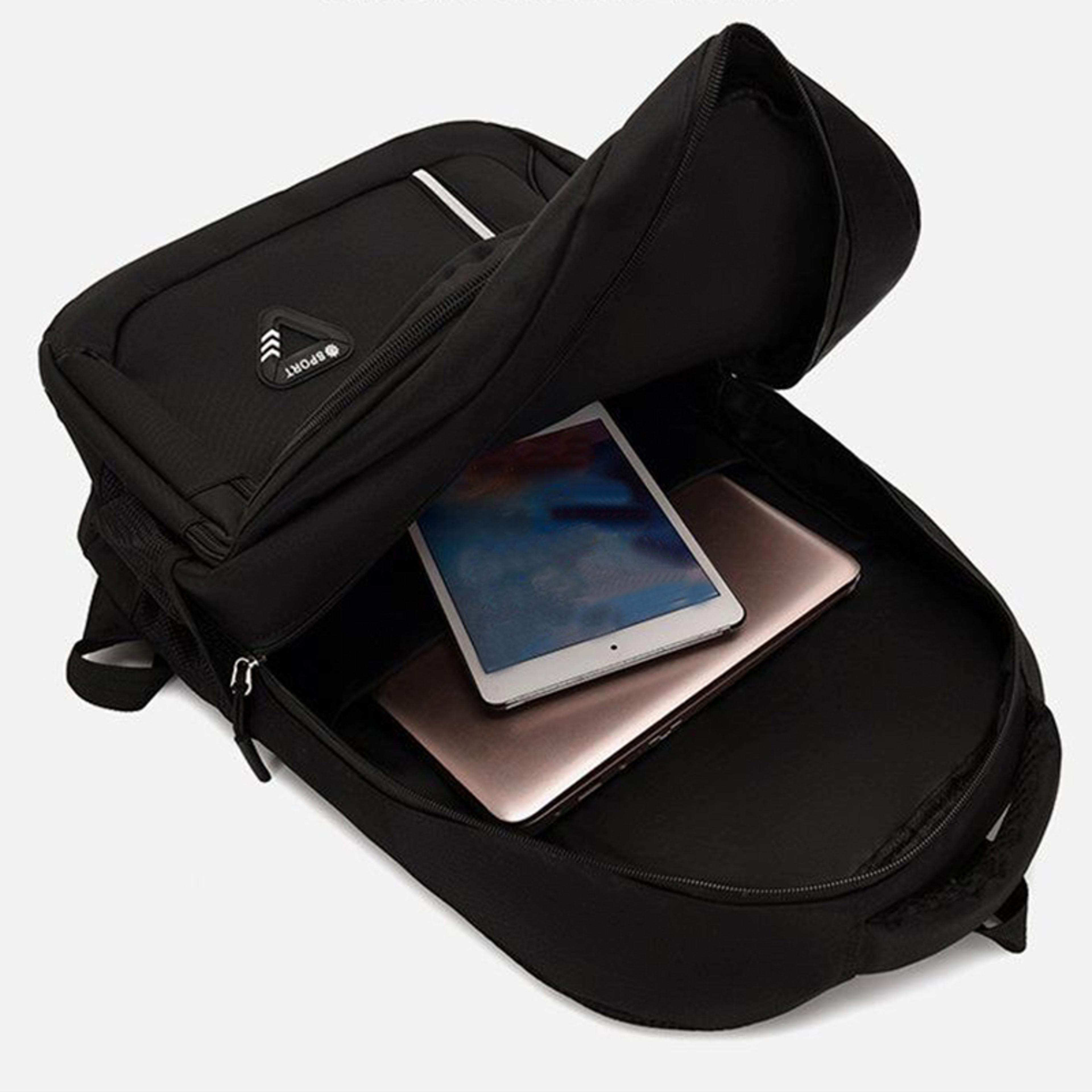 Multi Pocket Nylon Business Travel Backpack For Men And Women 2